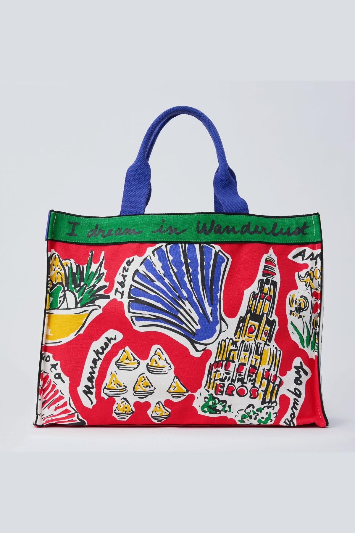 The Wanderlust in Multi in Colour Bag