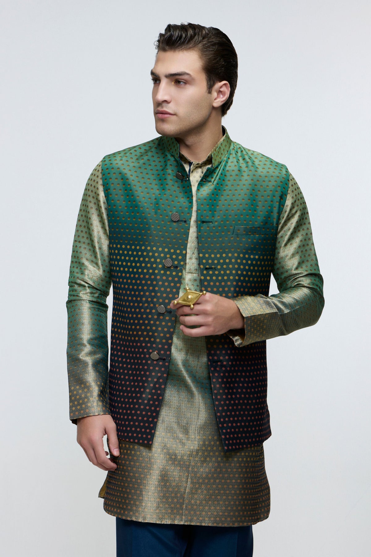 Zoravar Polka Bundi Set
