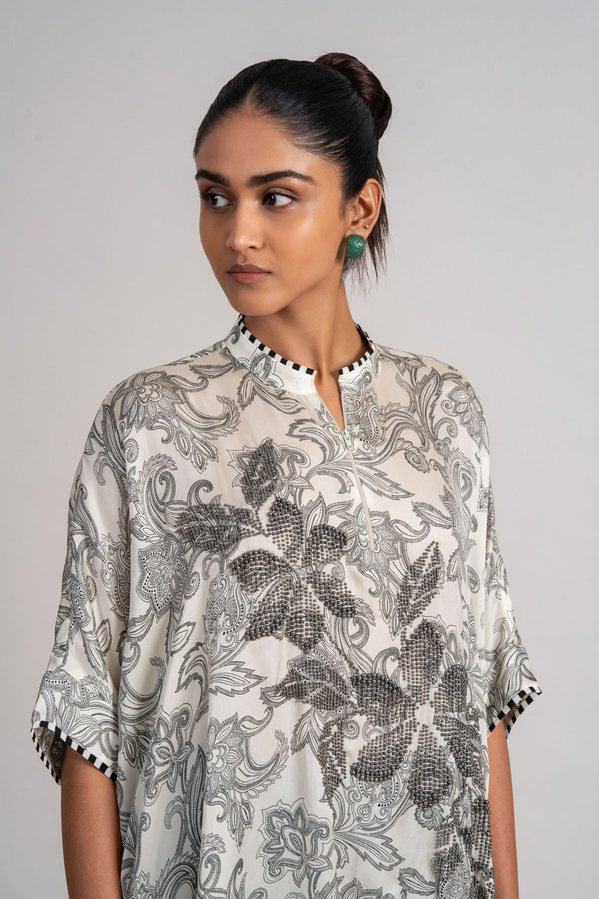 Astra Handkerchief Printed Tunic Set