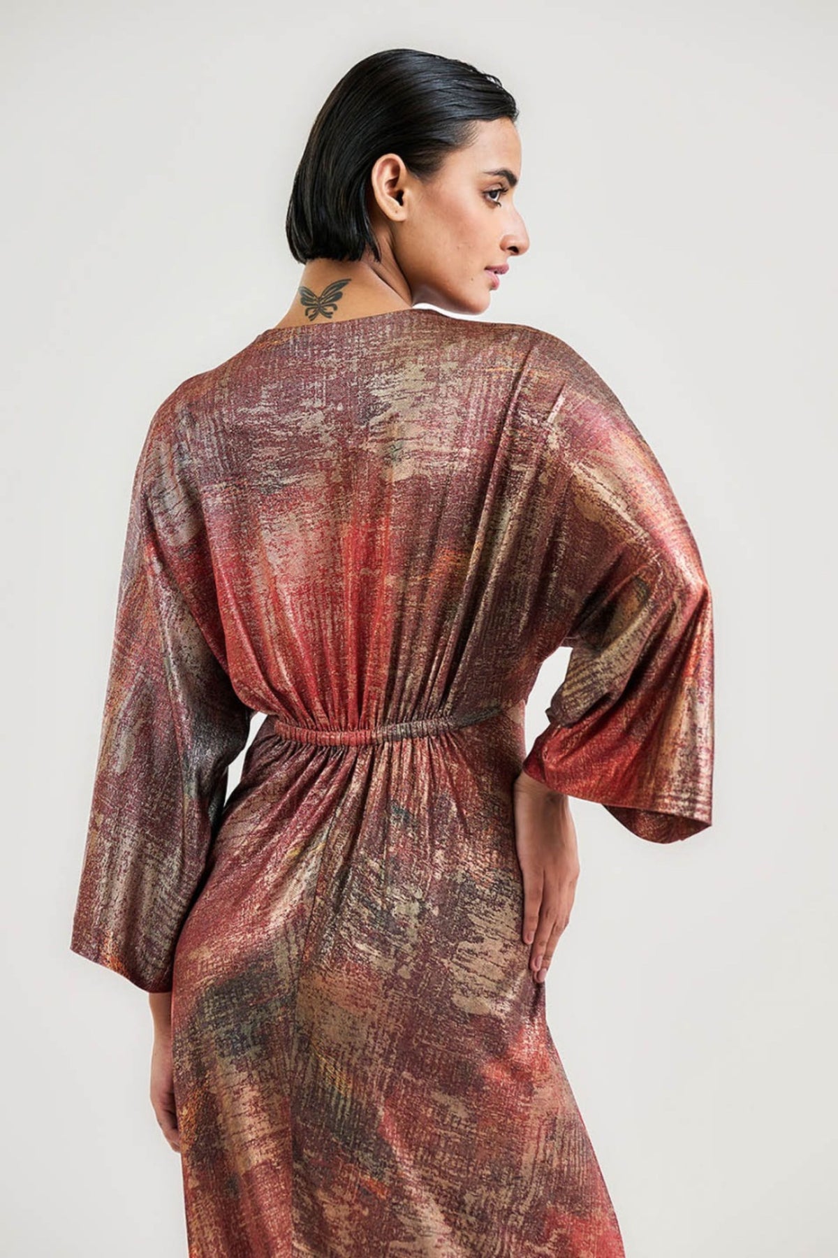 The Multicolor Knotted Dress