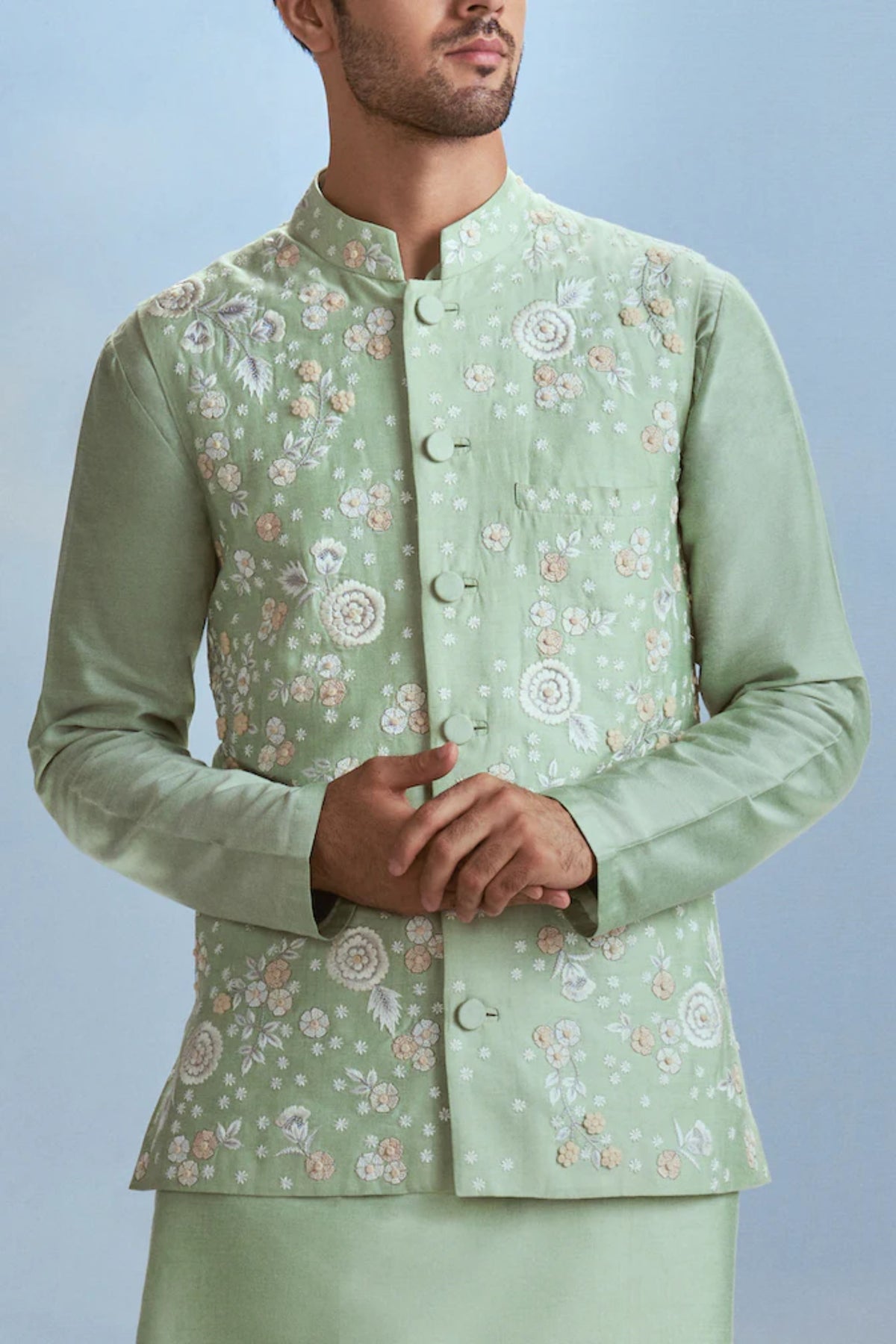 Mint Mehtab Bagh Jaal Bundi Set