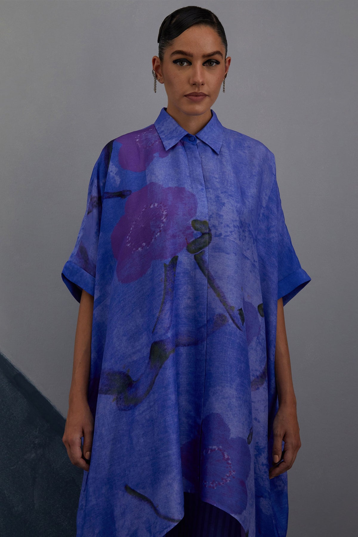 Vineyard Blue Kaftan Set