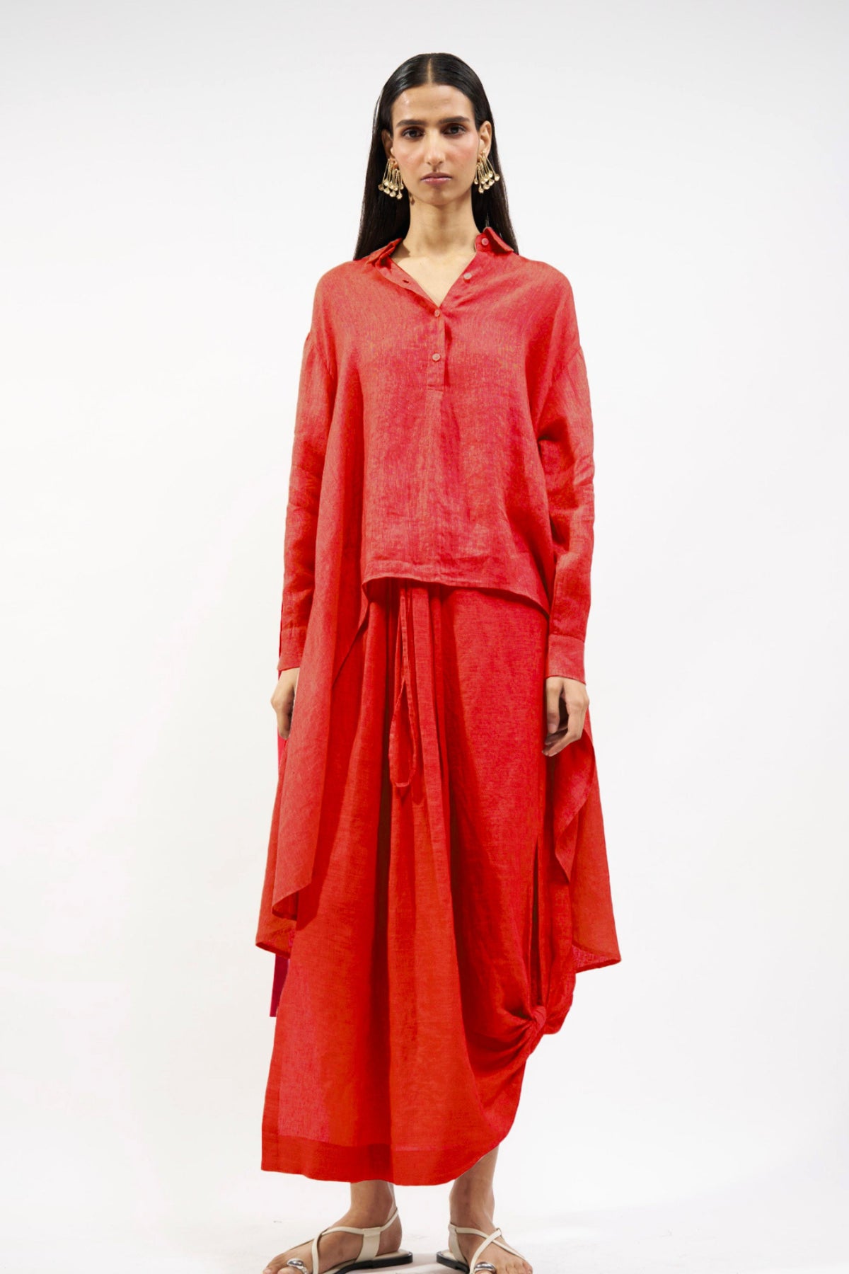 Contemporary Draped Set