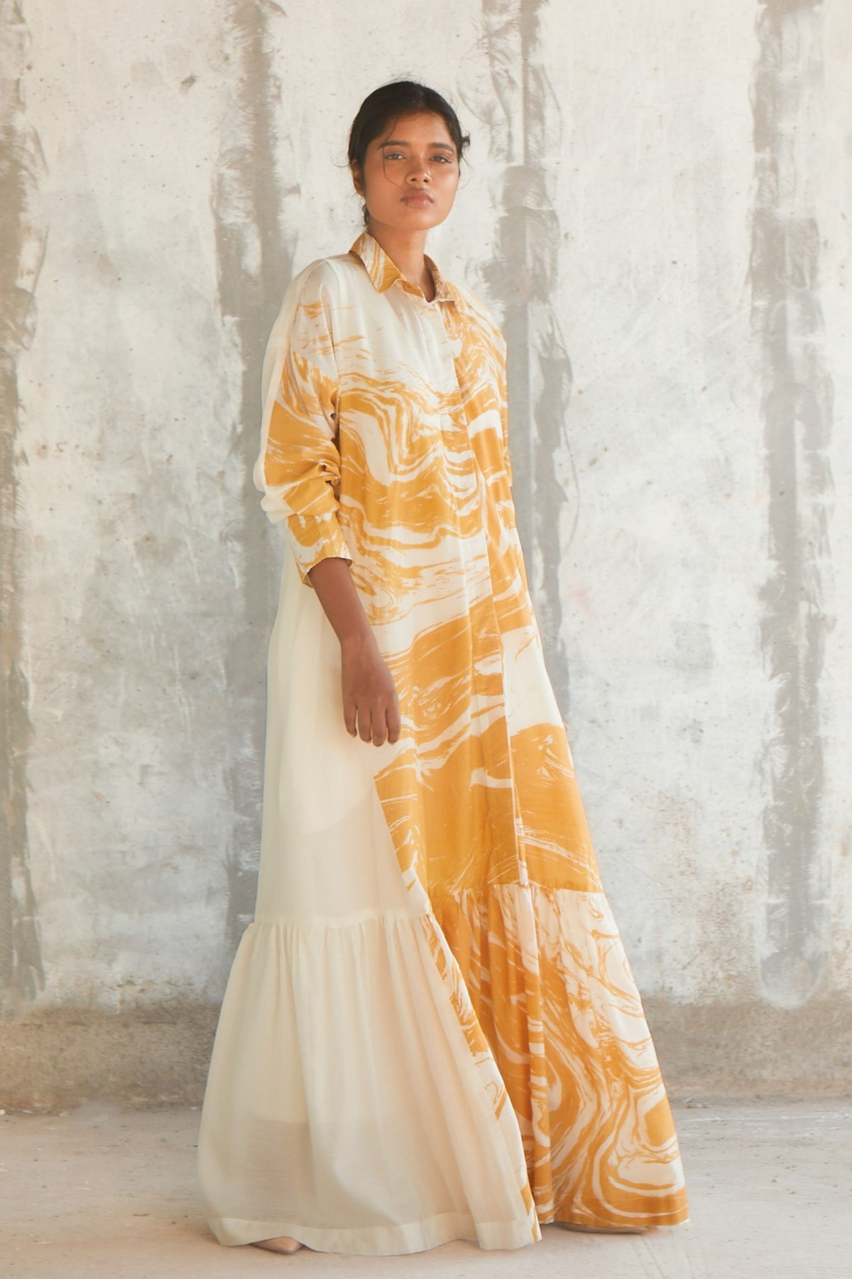 Marble Maxi Dress