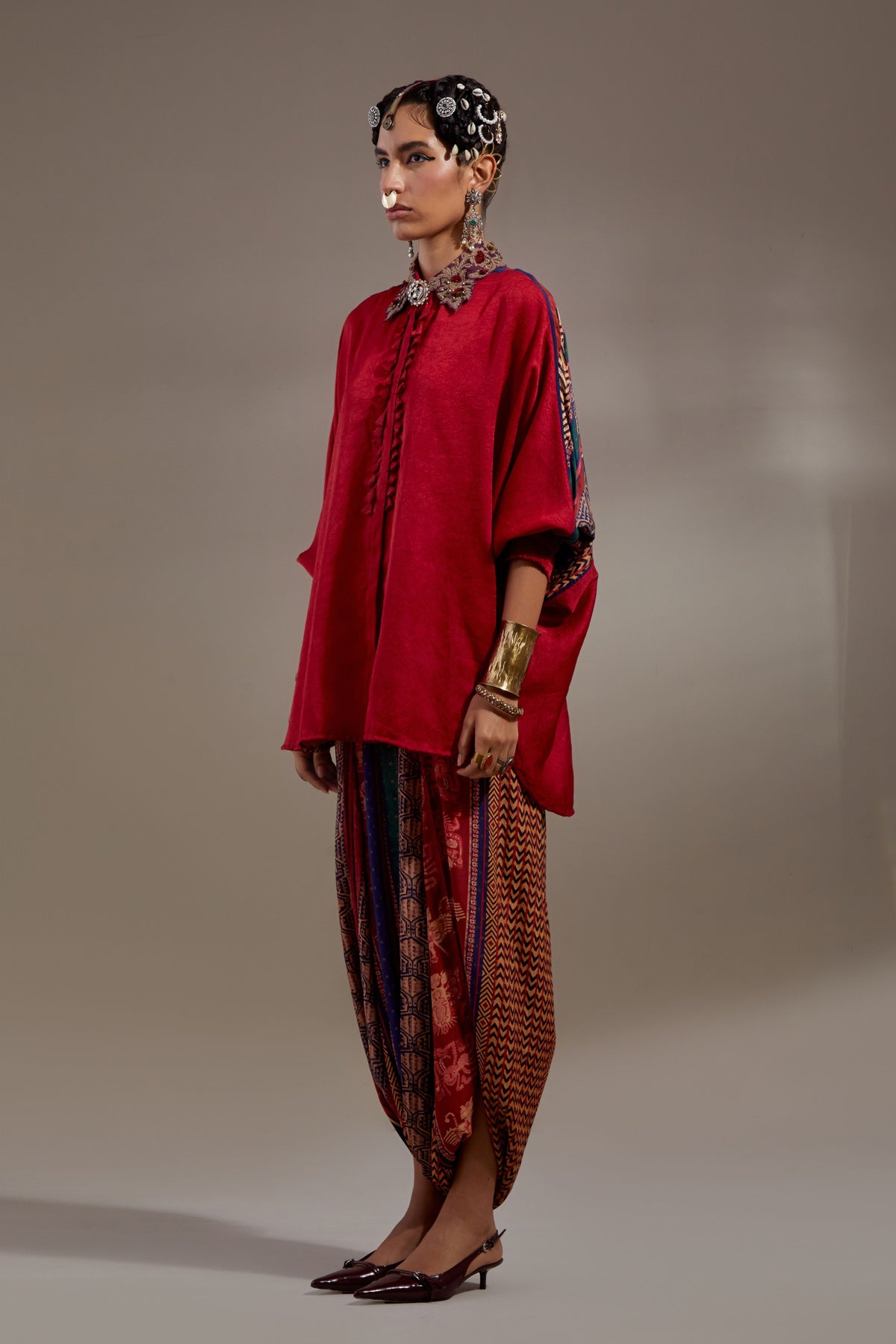 Sindoor Mandala Shirt Set