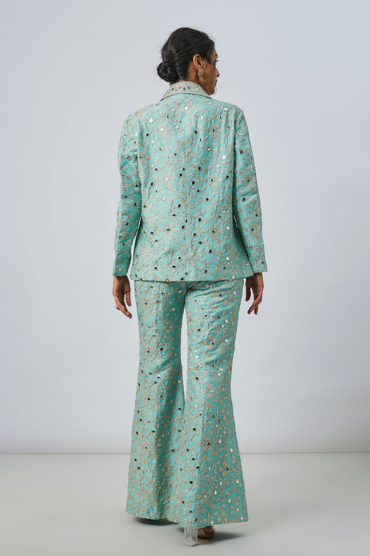 Blue Sanura Jacket Set