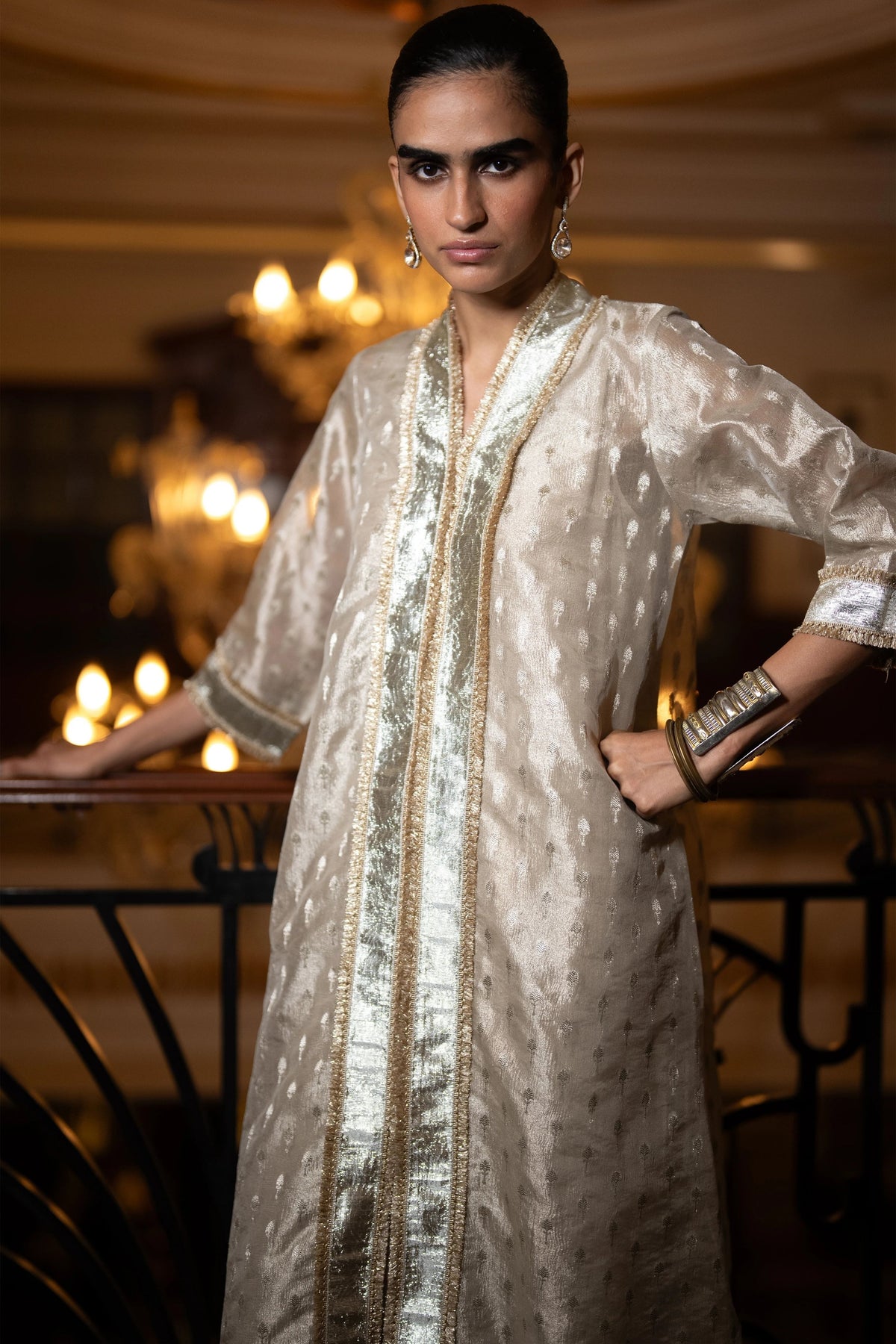 Longline Top & Dhoti Pants