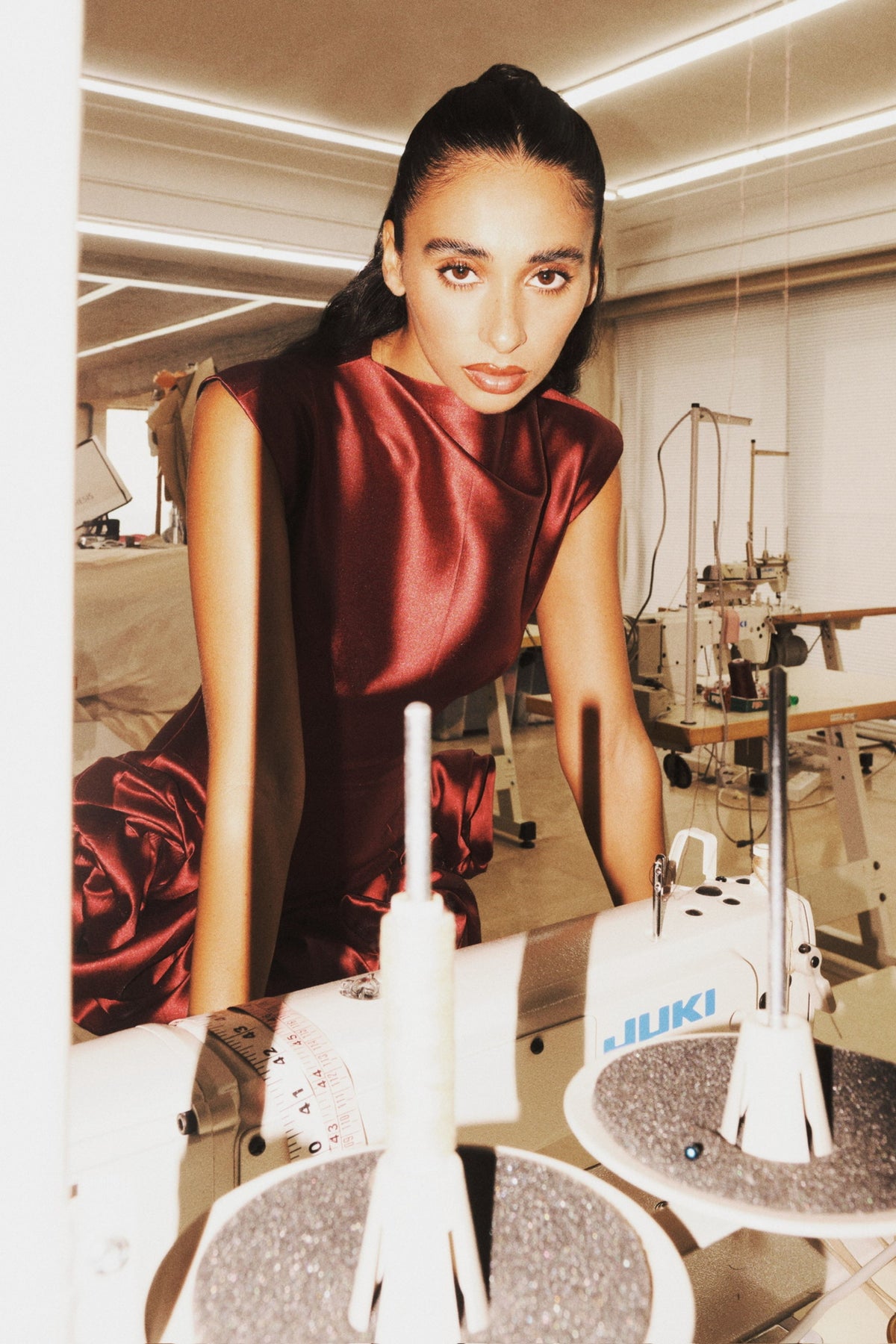 Scarlet Foam Dress