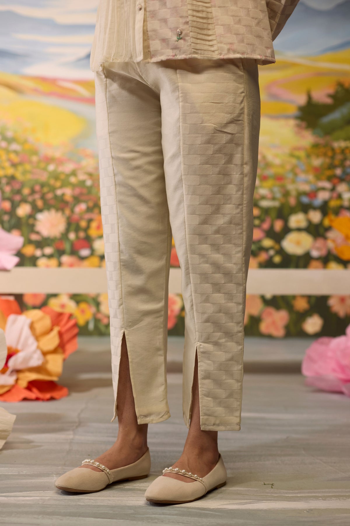 Lumina Checkered Pants