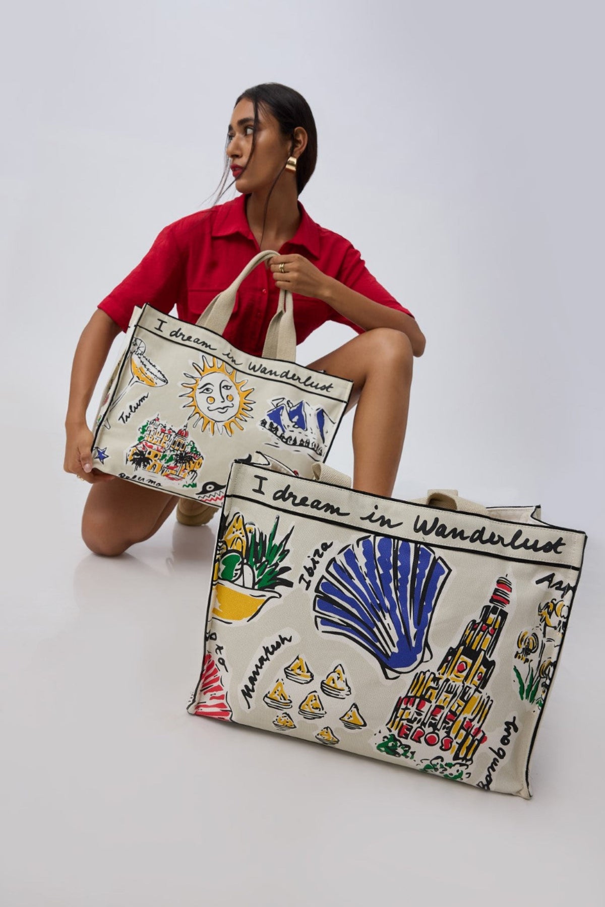 The Wanderlust in Pearl Bag