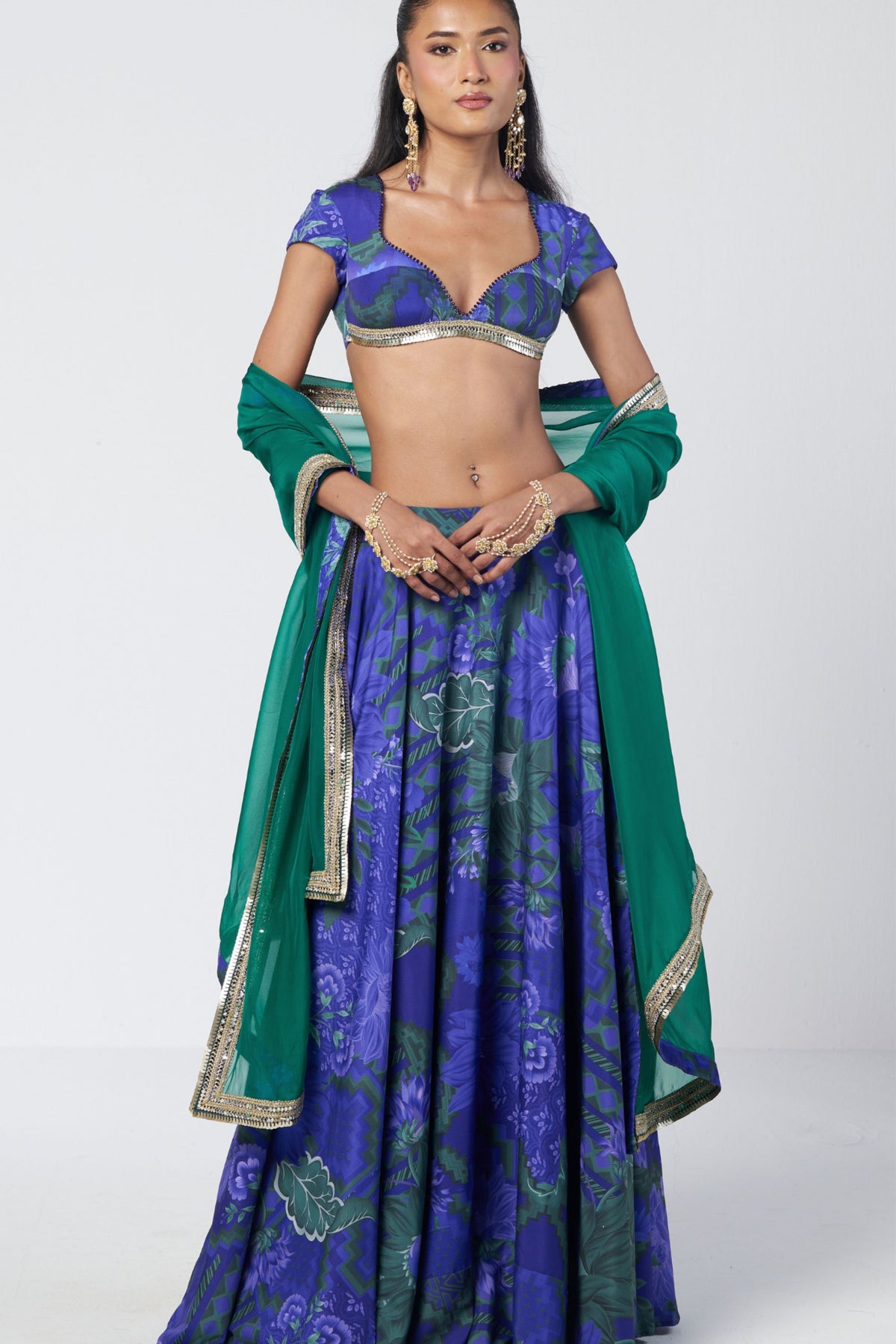 Rimjhim Boho Lehenga Set
