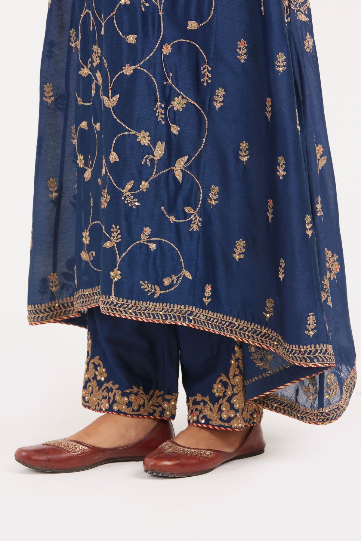 Prussian Blue Kurta Set
