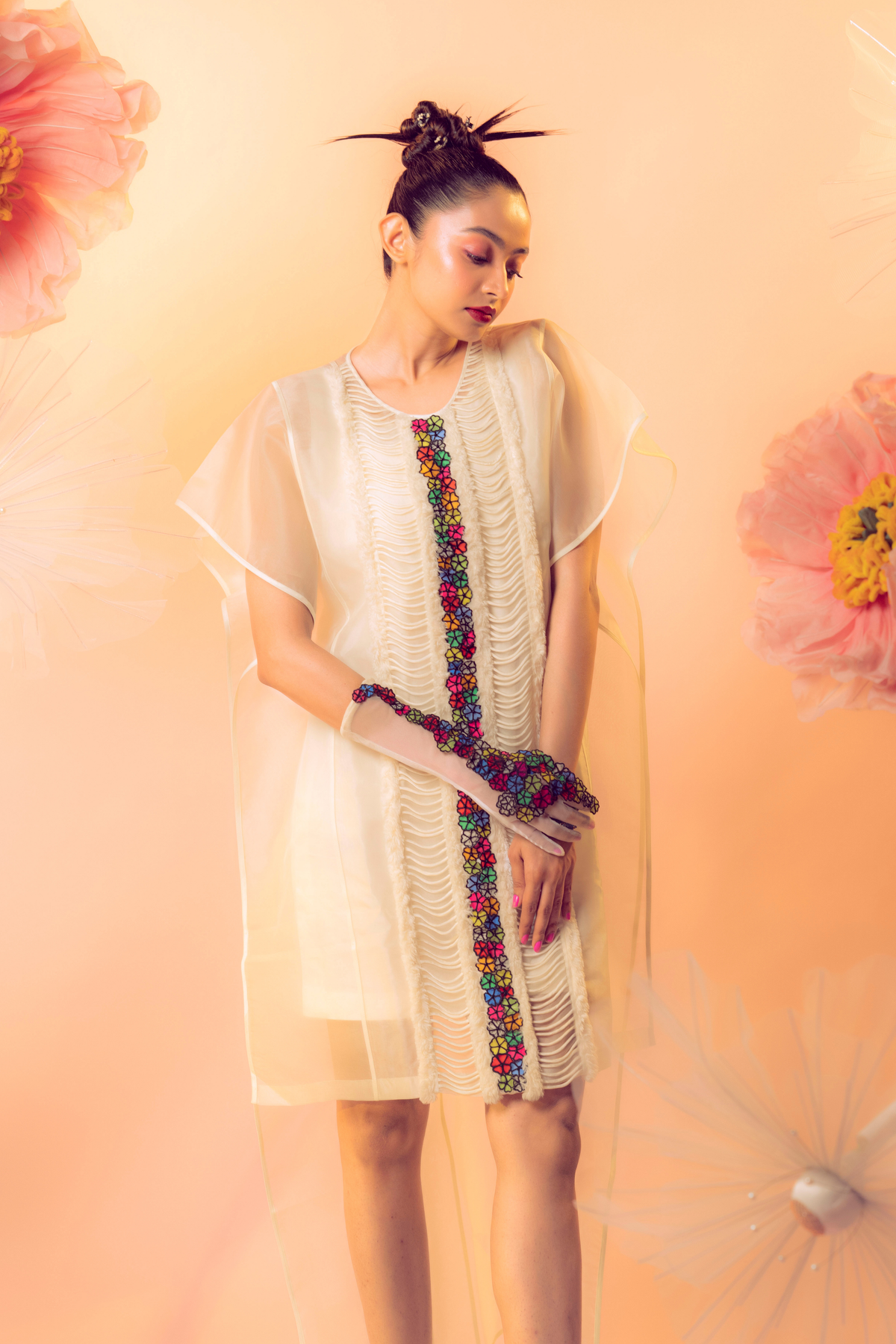 Ivory Blossom Dress