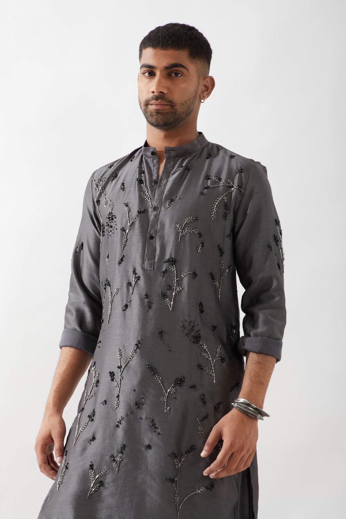 Theo Grey Kurta Set
