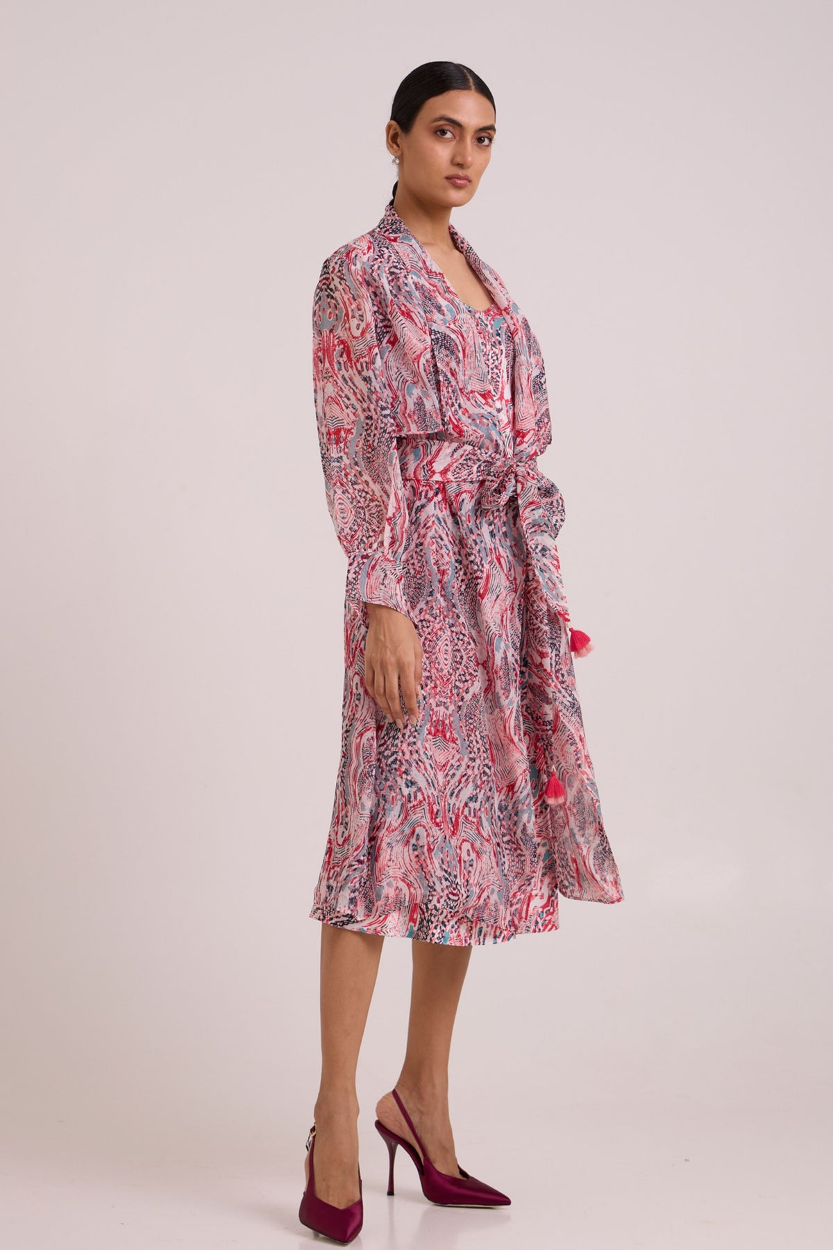 Joanne Buzz Trench Jacket Set