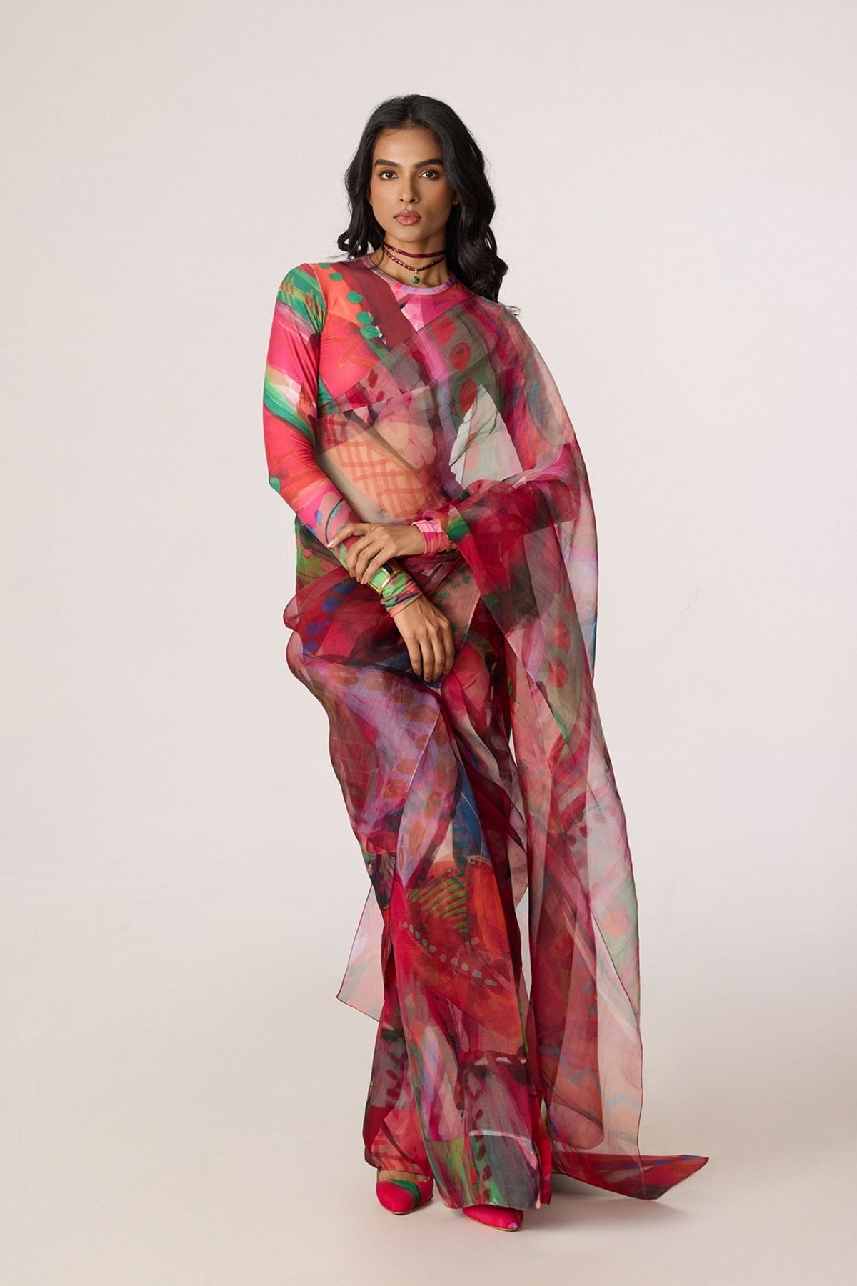 Agatha Sari & Zavi Blouse Set