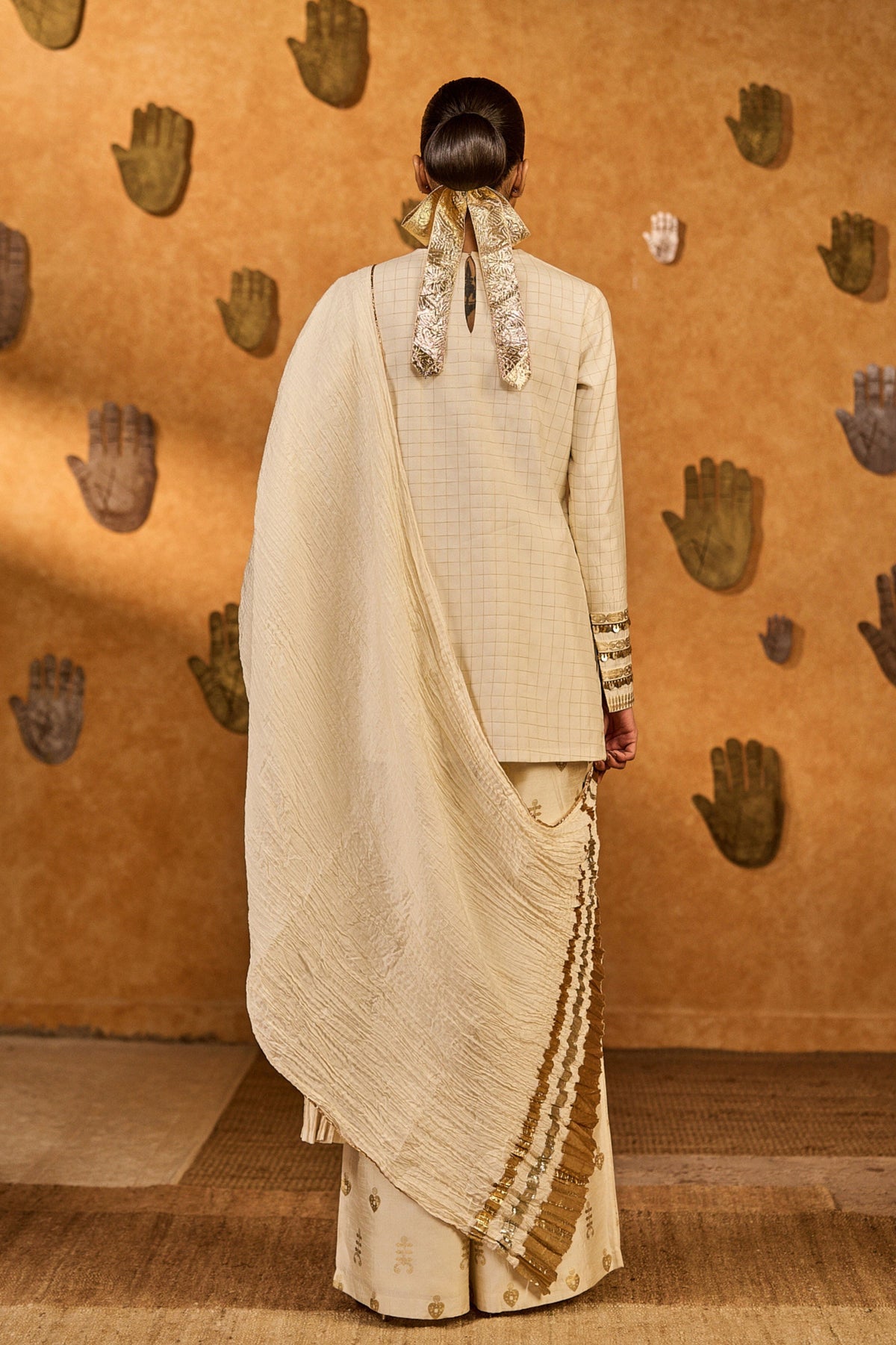 Ivory Trinklet Kurta Set