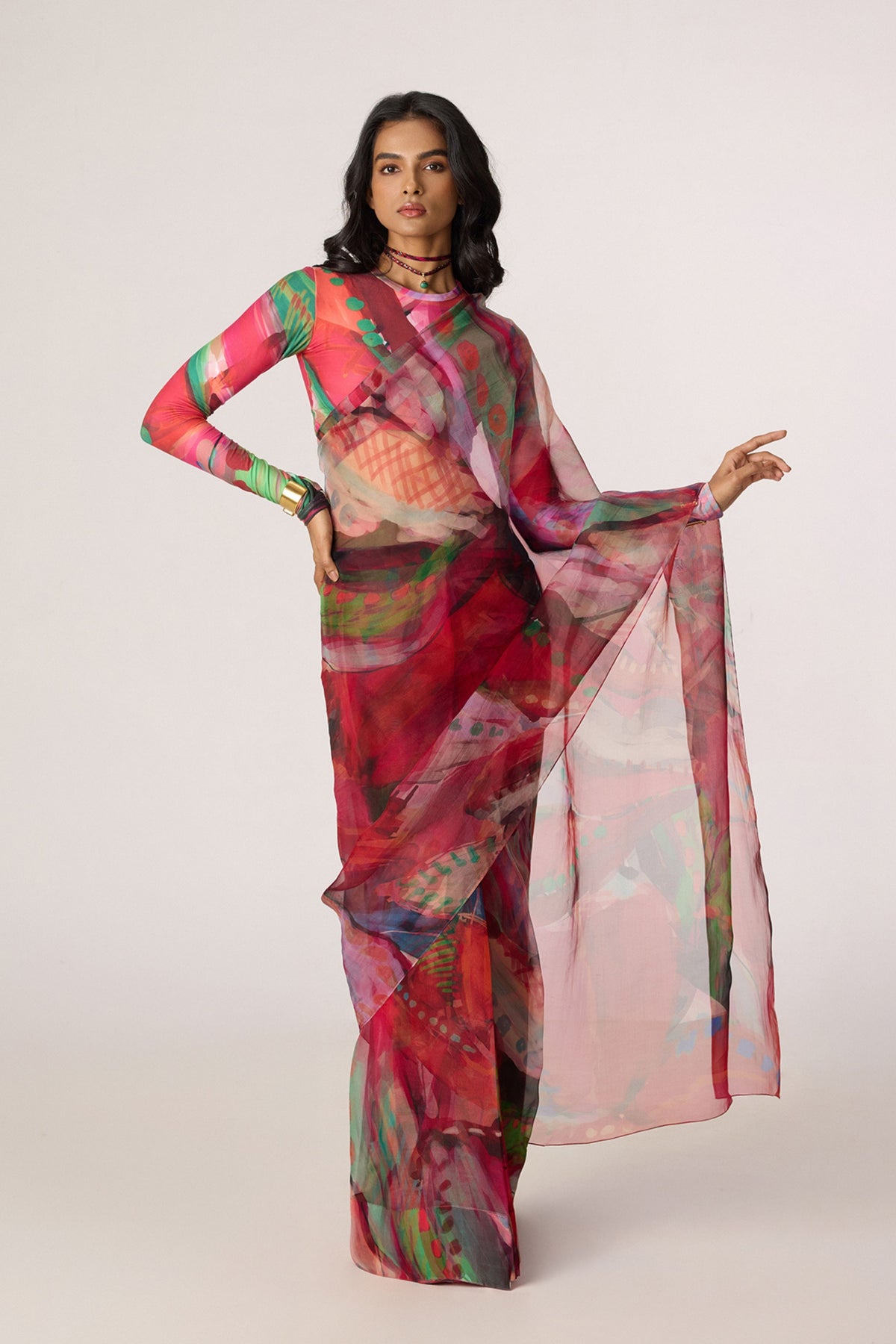 Agatha Sari & Zavi Blouse Set