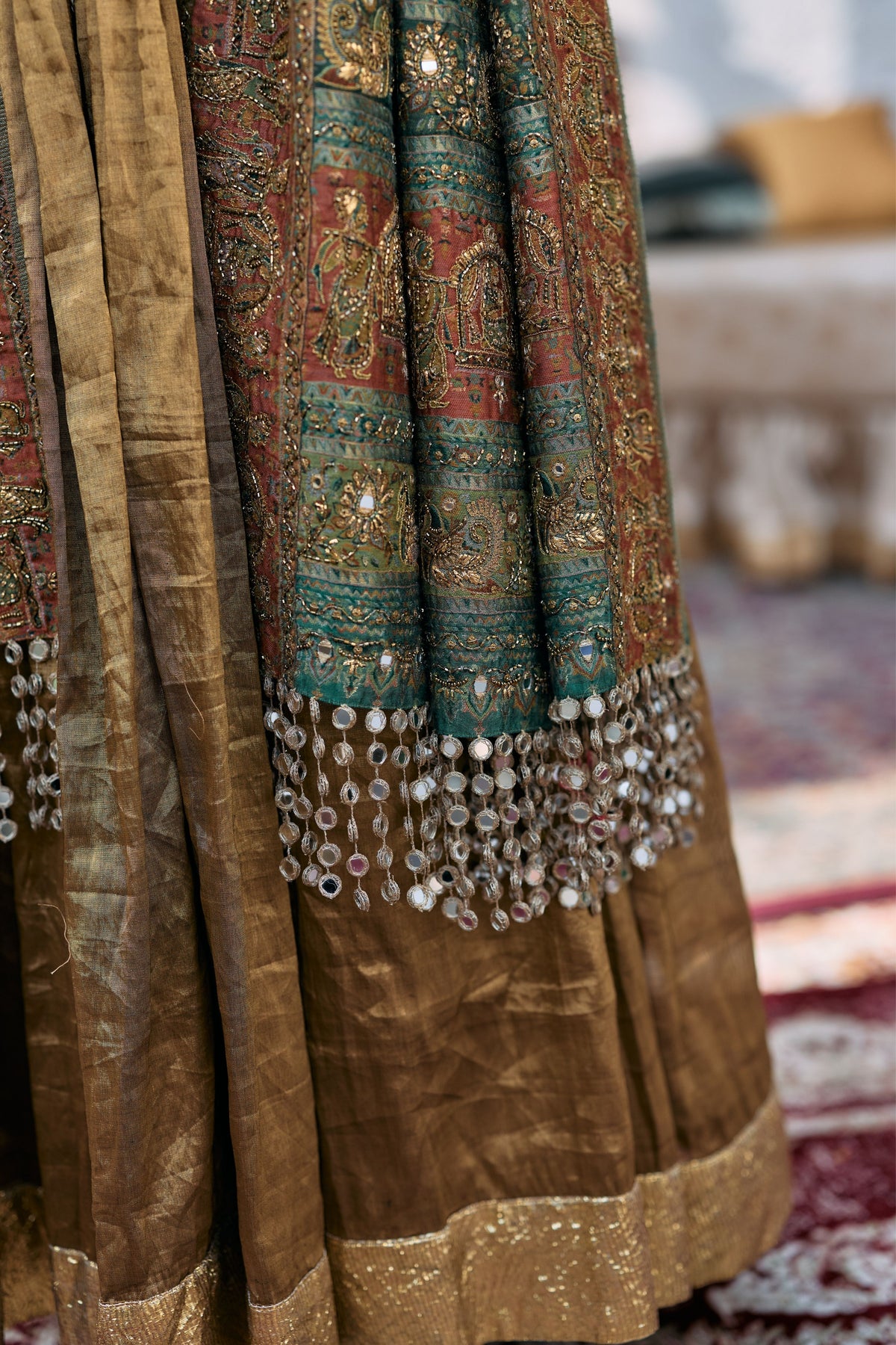 Pitambara Anarkali Set