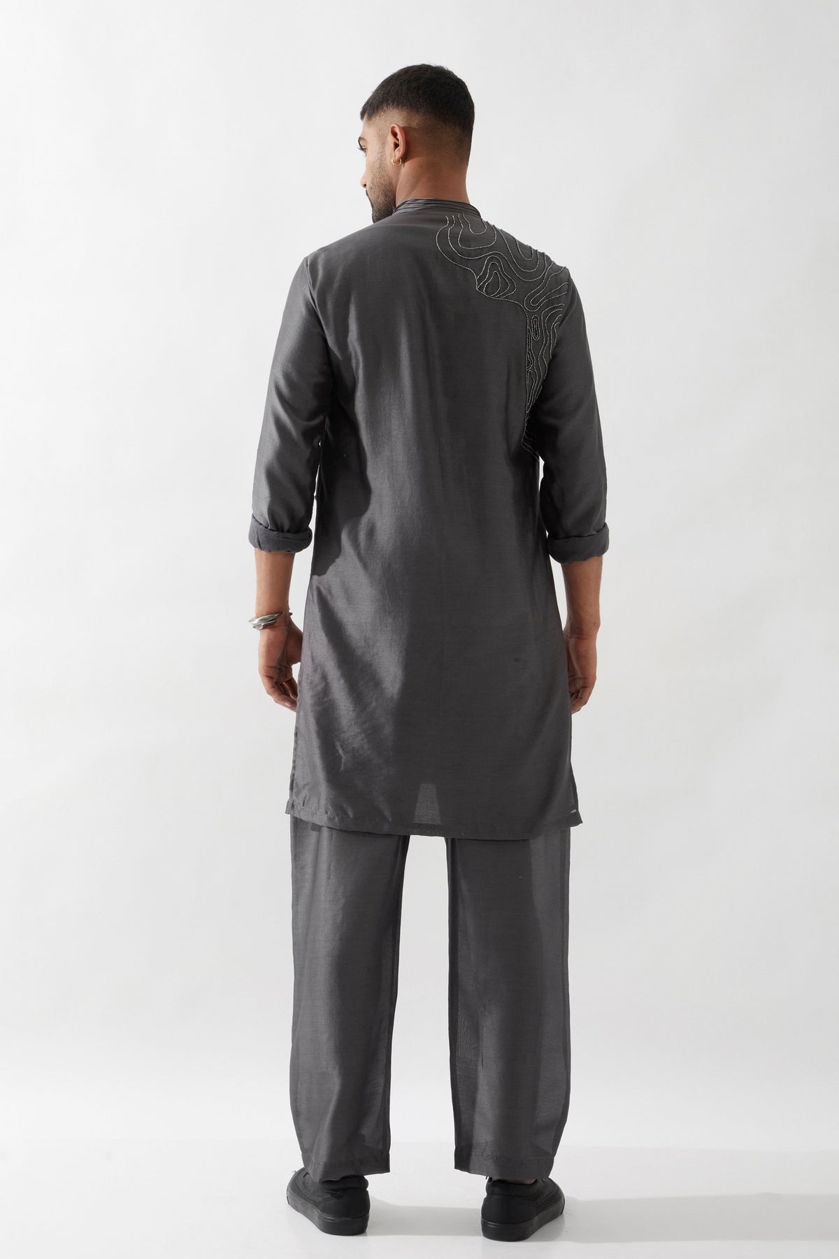 Abby Grey Kurta Set