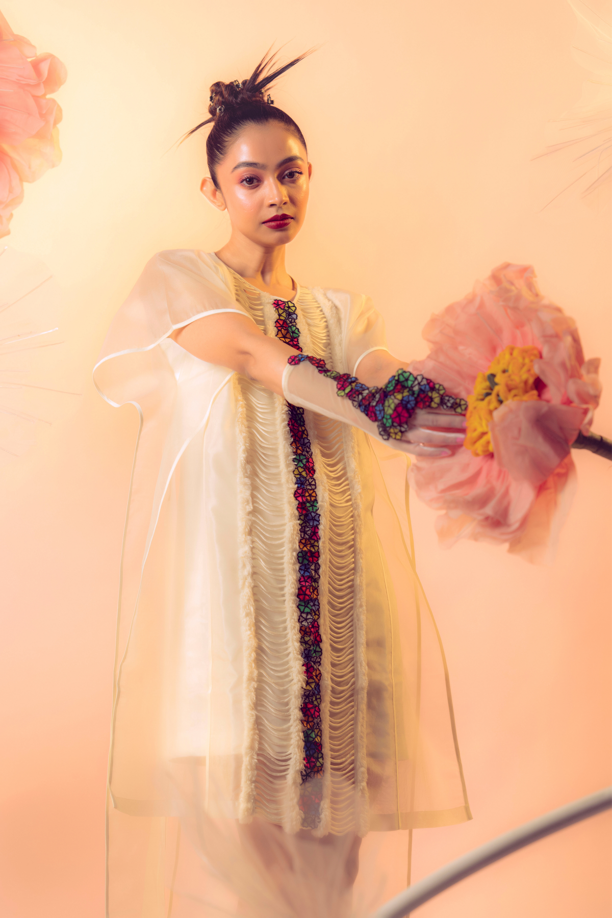 Ivory Blossom Dress
