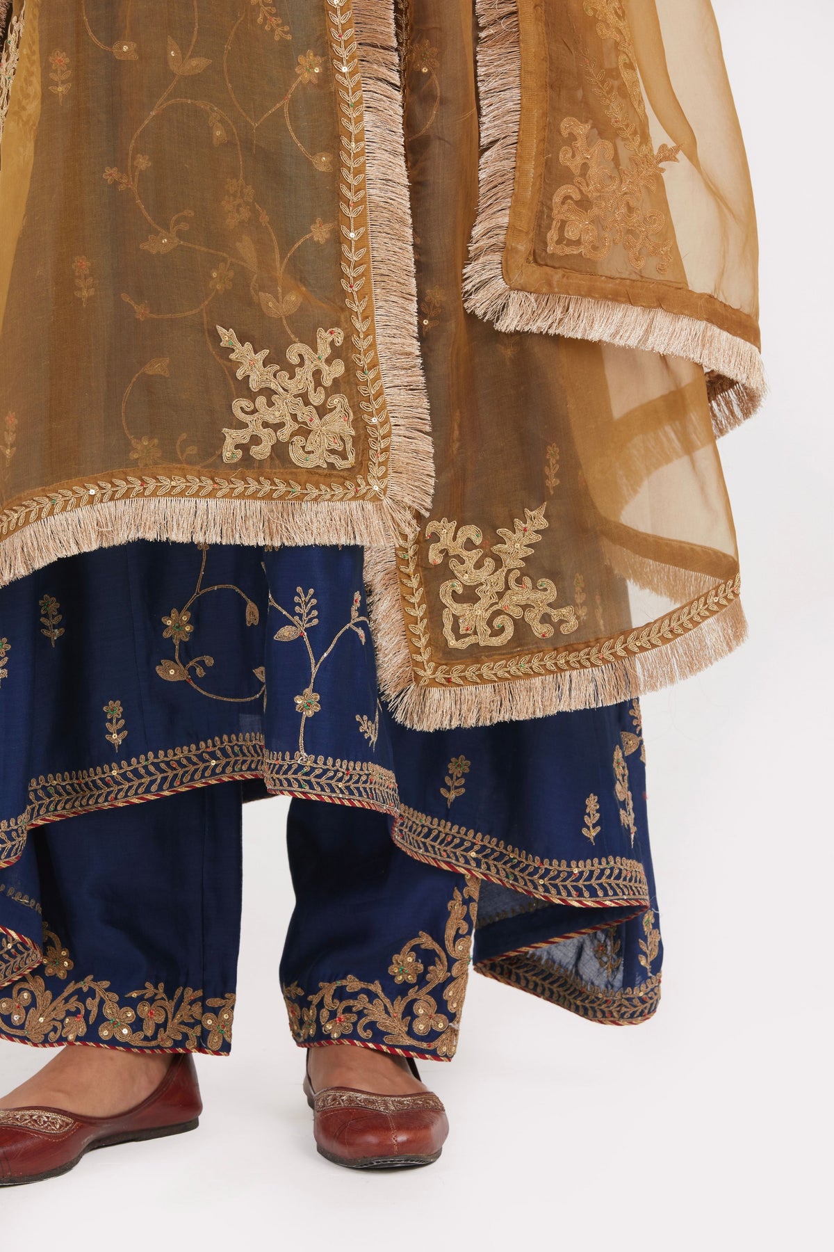 Prussian Blue Kurta Set
