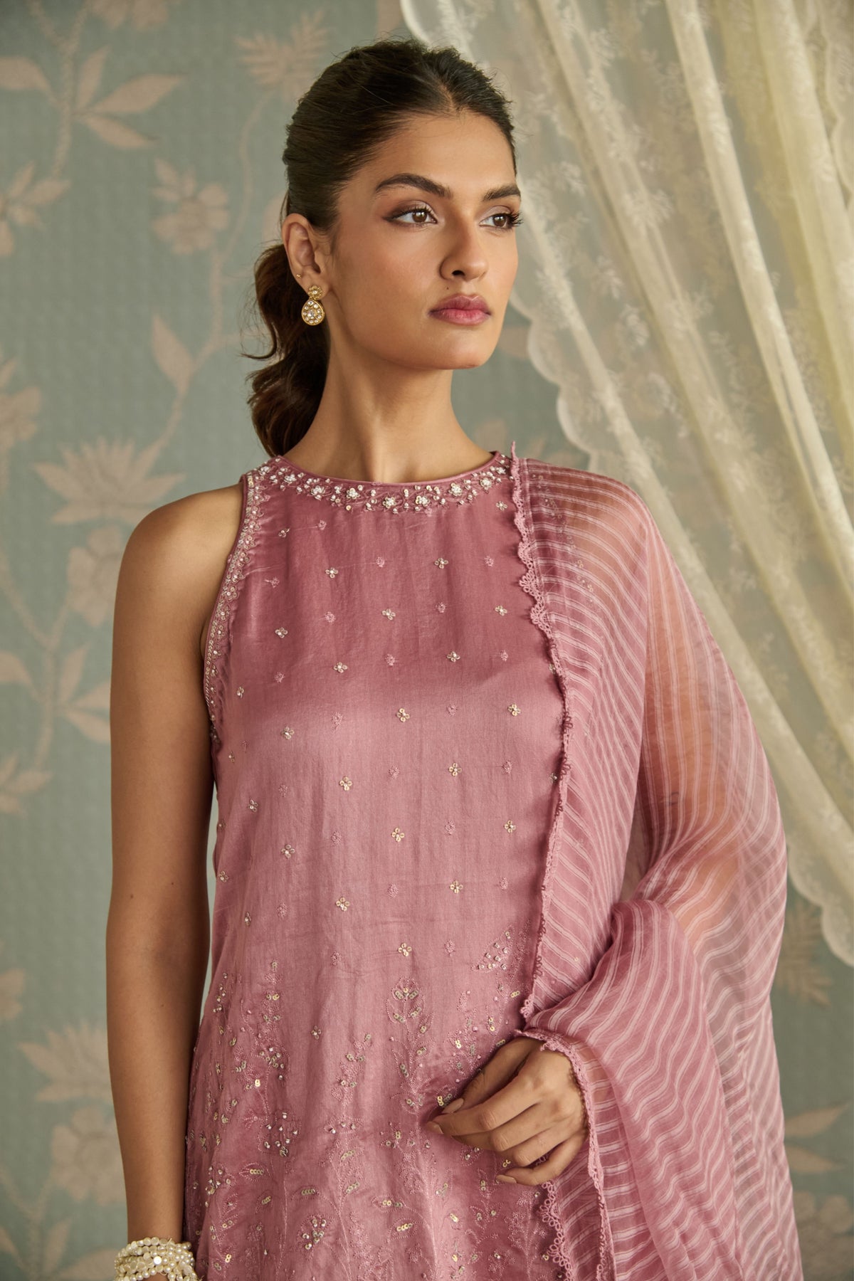 Blush Ira Gharara Set