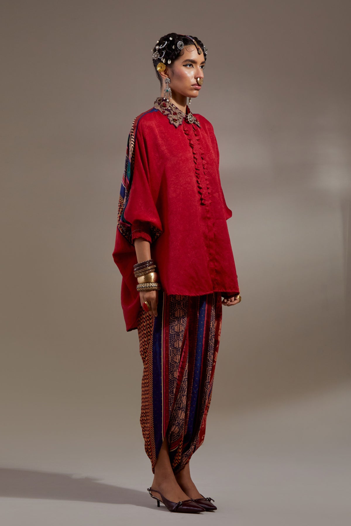 Sindoor Mandala Shirt Set