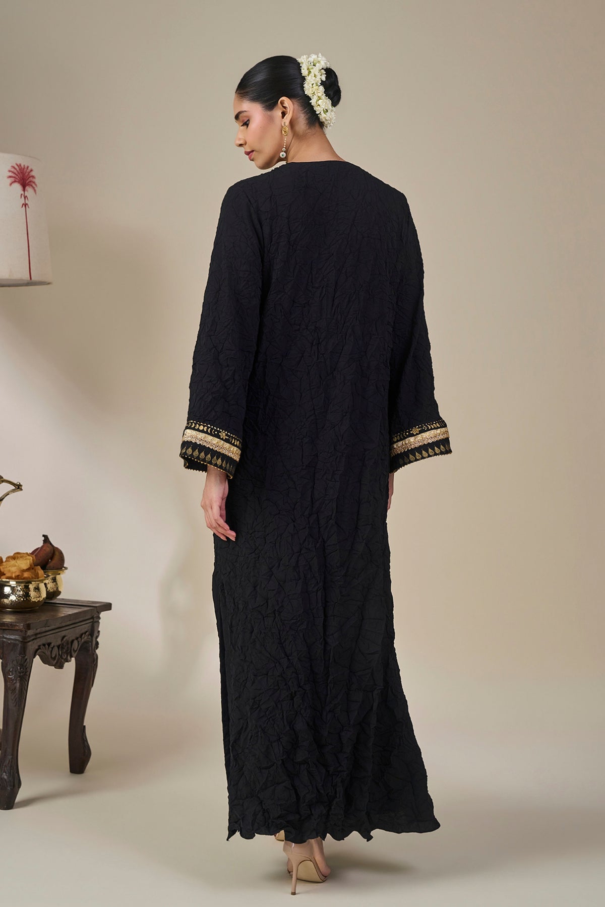 Black Ambi Bloom Kaftan