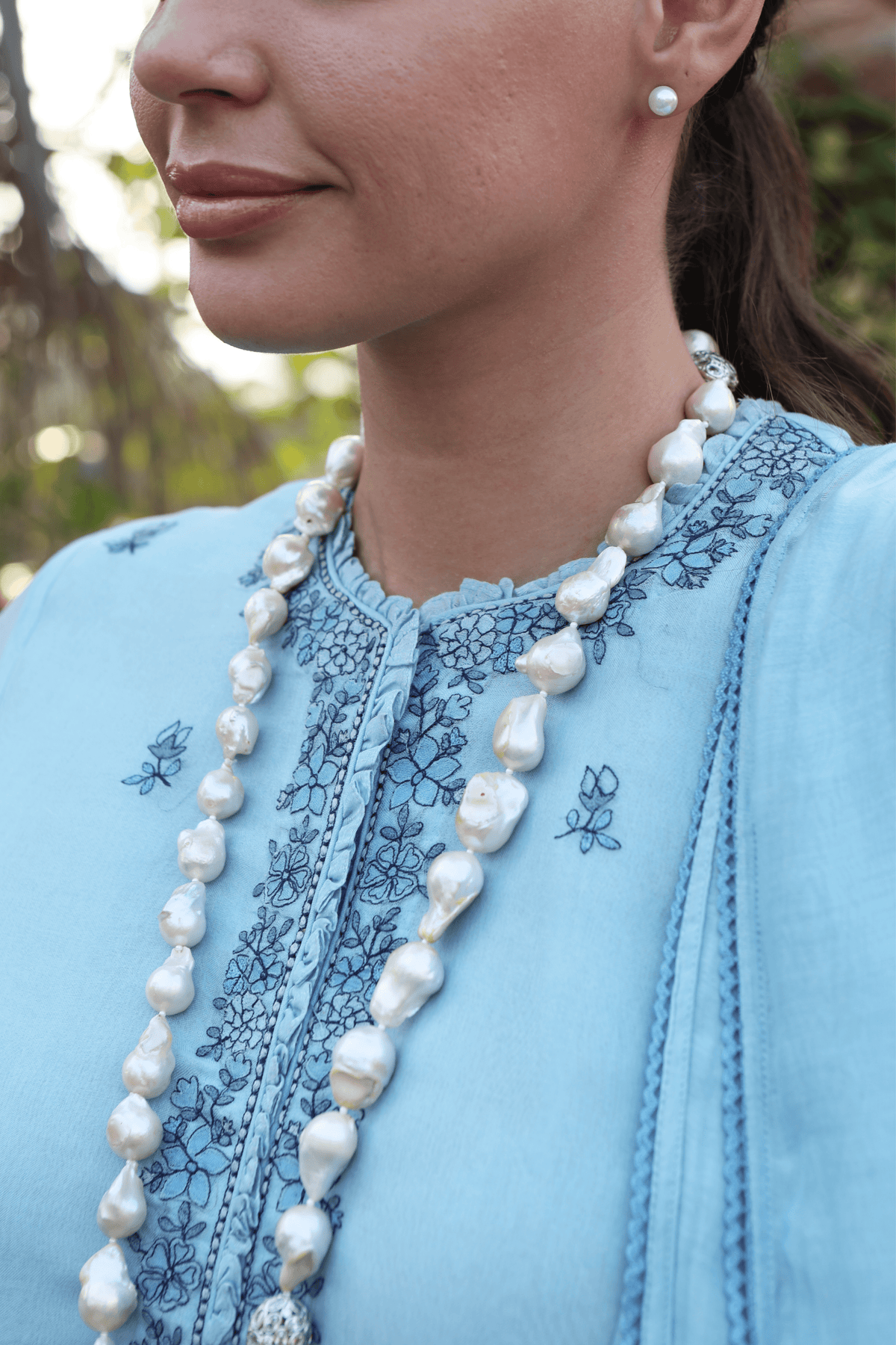 Sky Blue Kurta Set