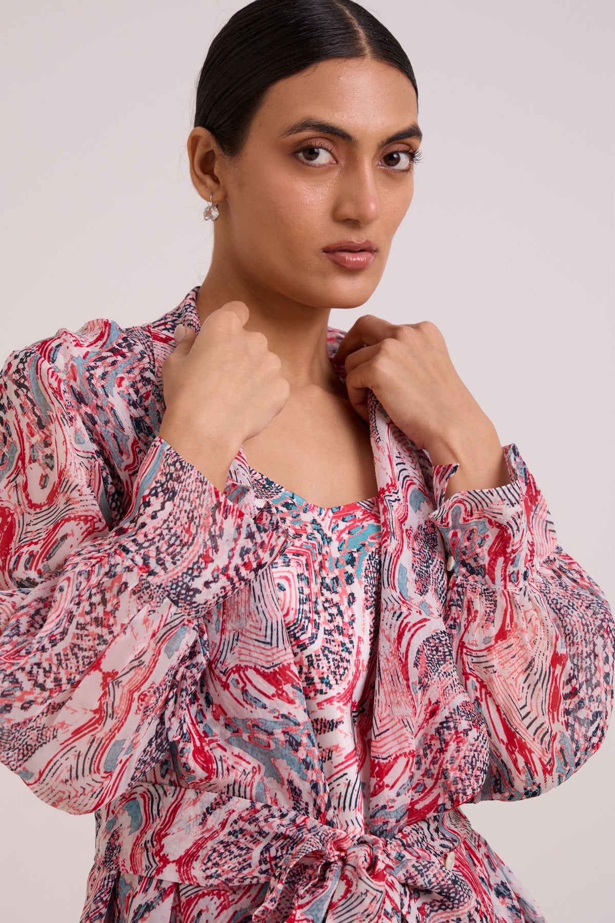 Joanne Buzz Trench Jacket Set