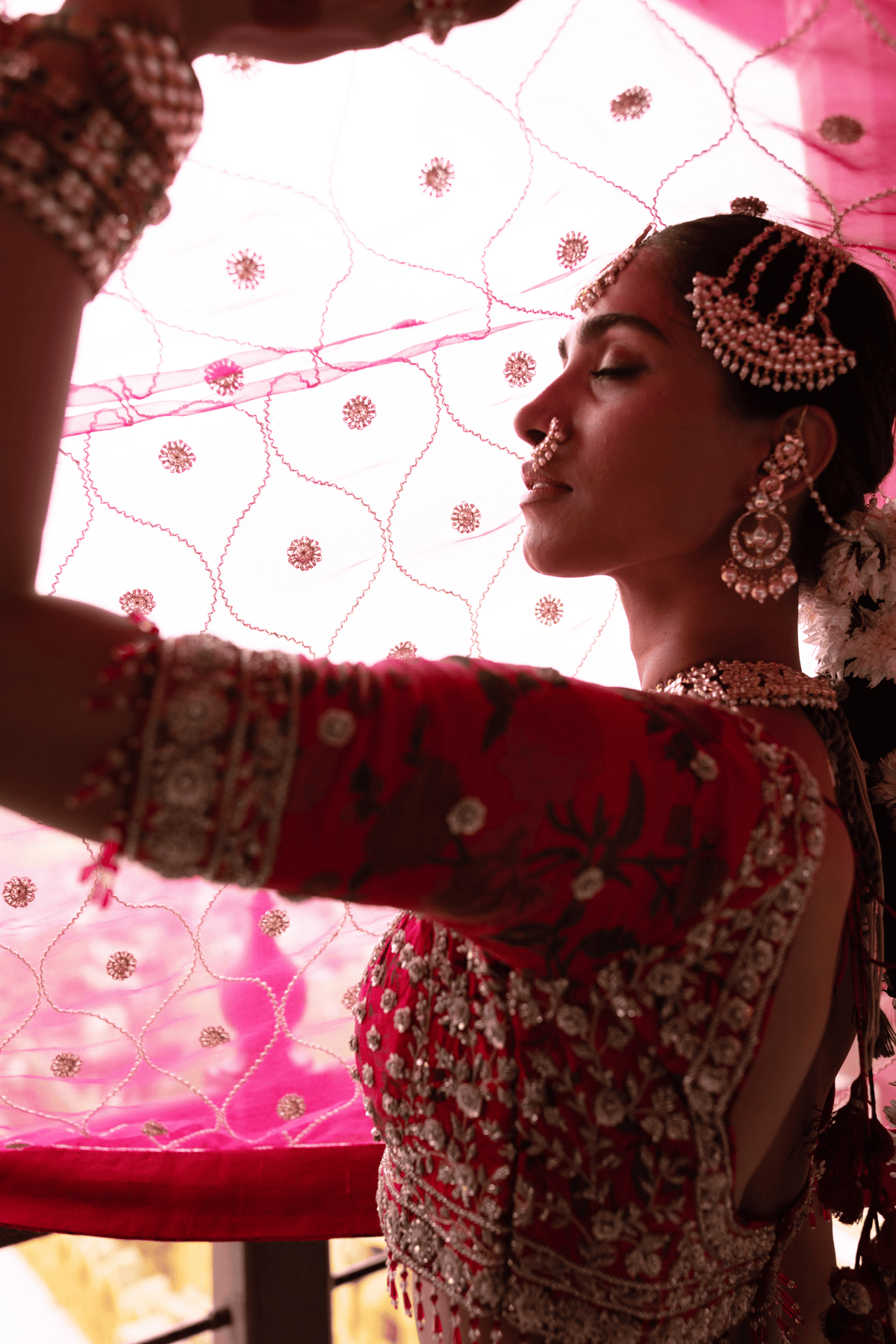 Empress Red Bridal Lehenga