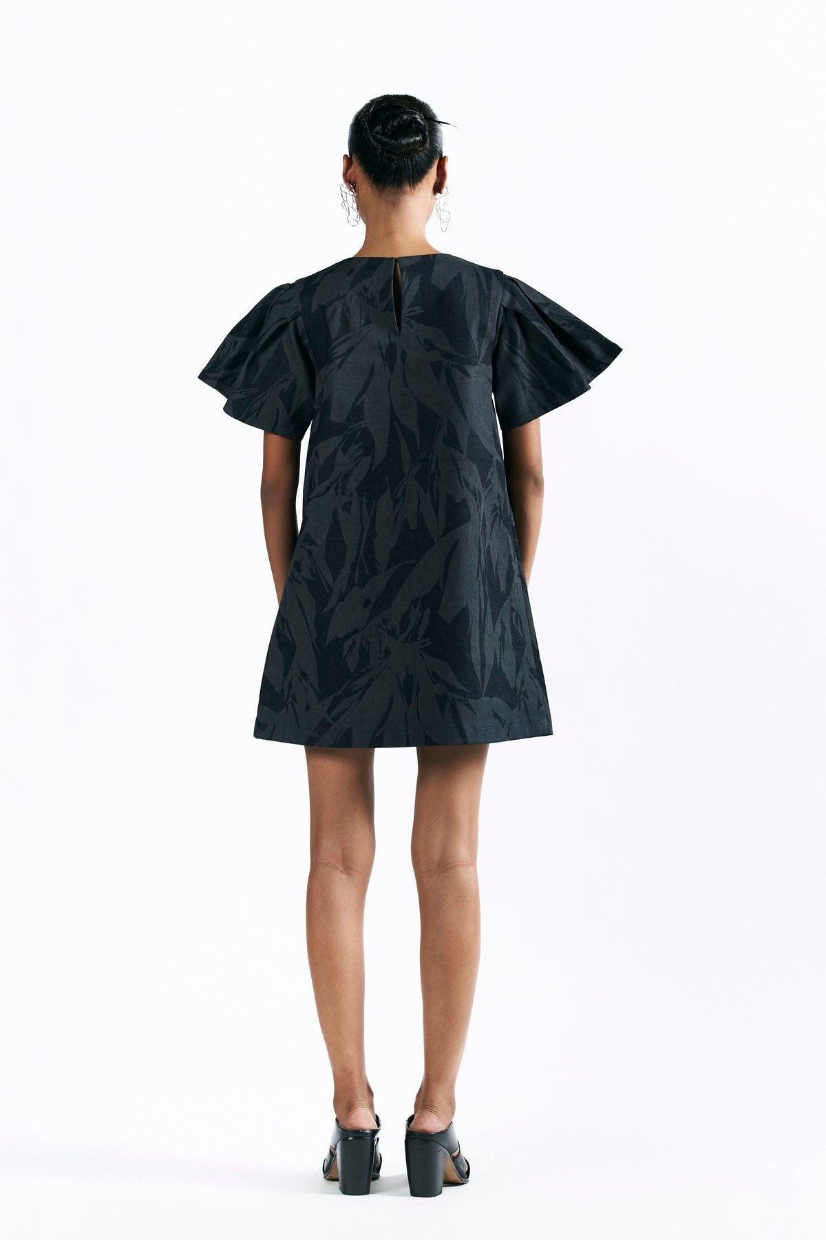 Etched Mini Dress