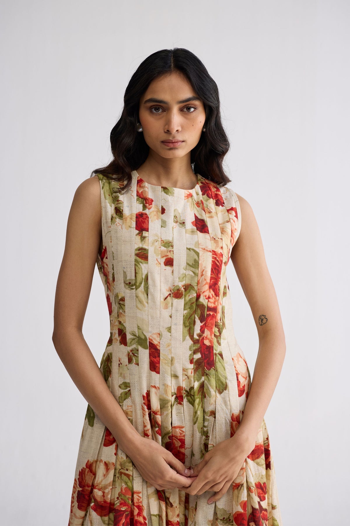 Sama Pleated Dress