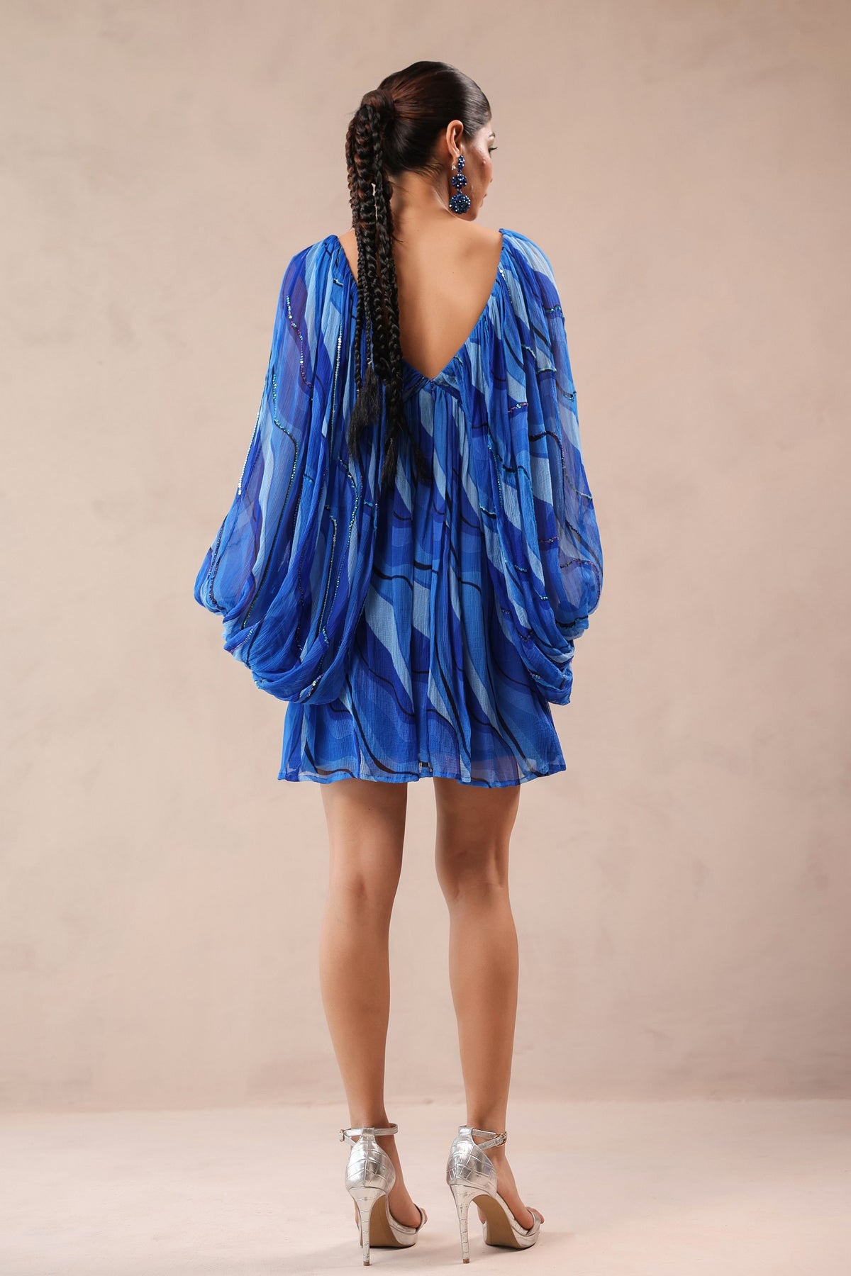 California Blue Mini Dress