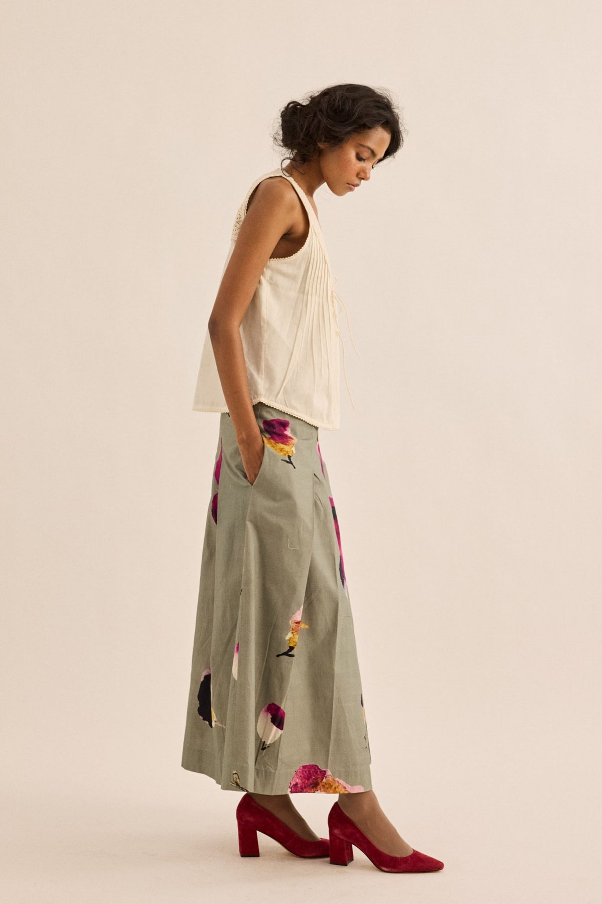 White Thistle Top