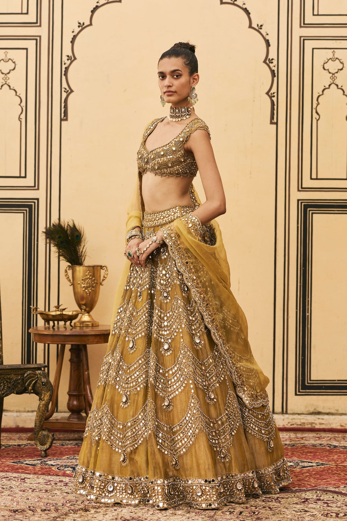 Sarson Lehenga Set