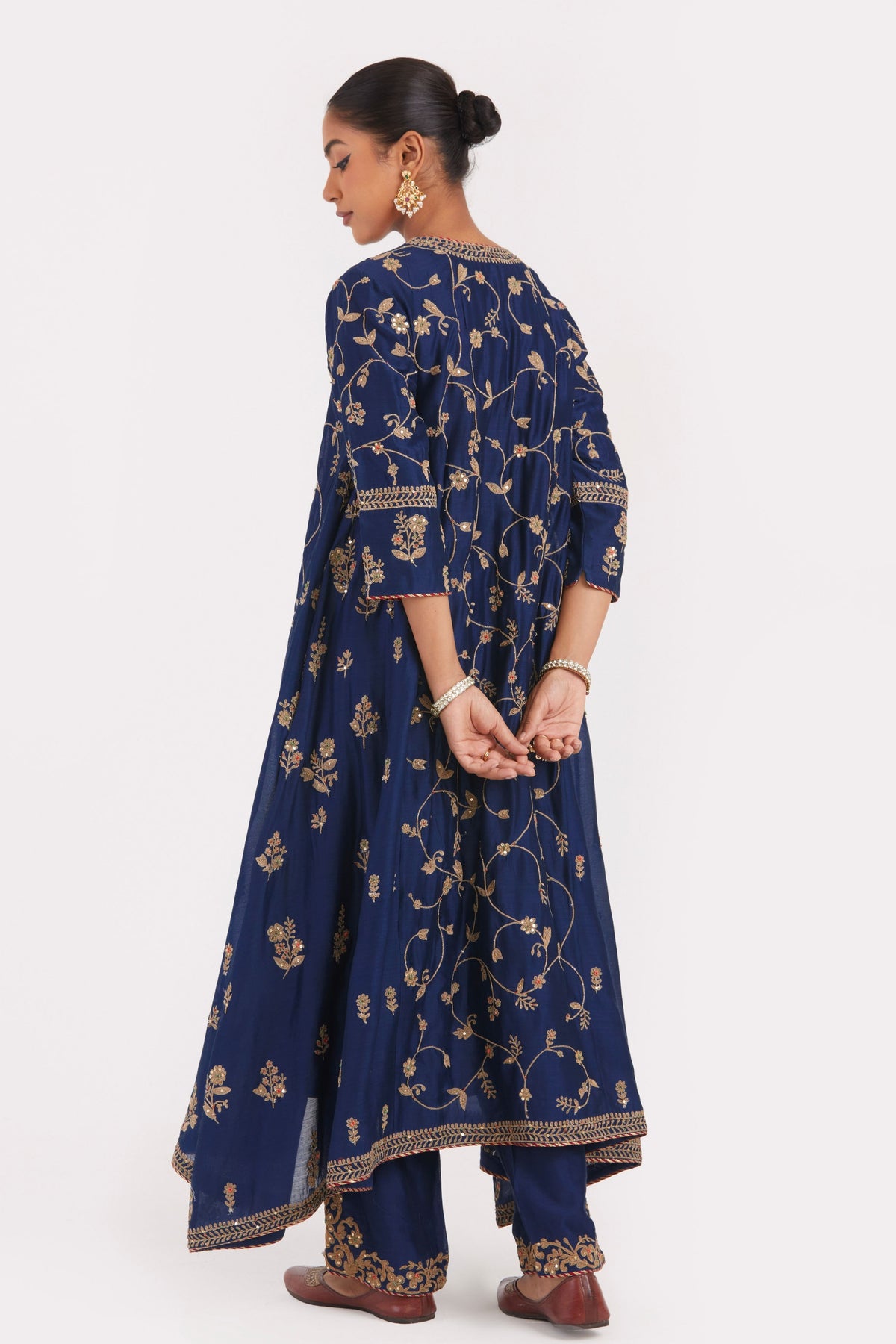 Prussian Blue Kurta Set