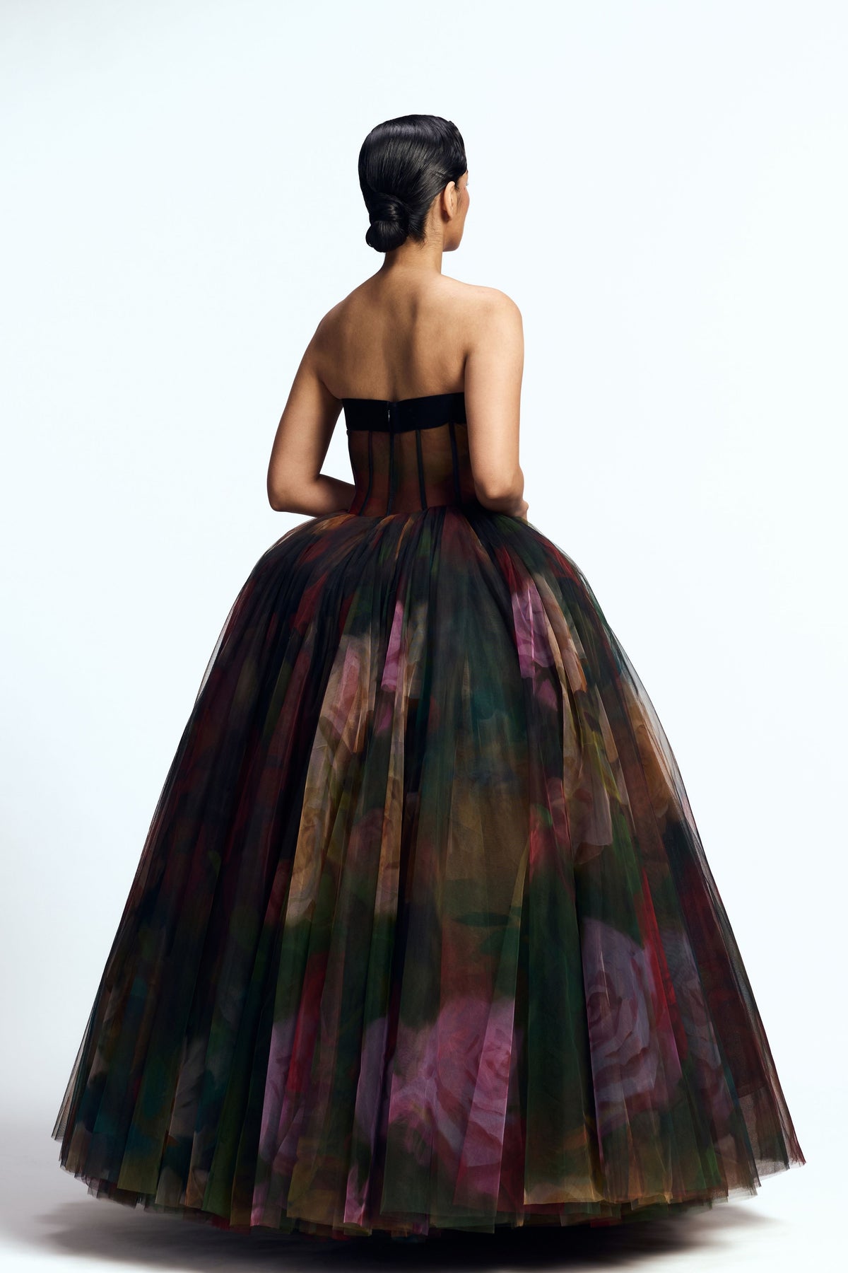 Corseted Tulle Gown
