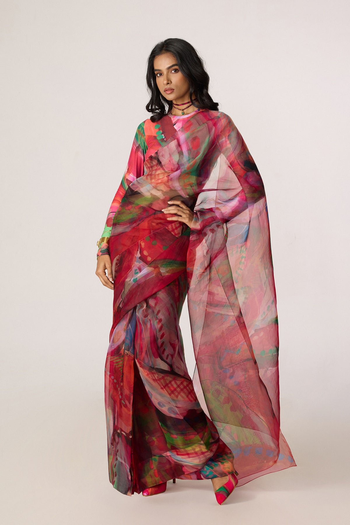 Agatha Sari & Zavi Blouse Set
