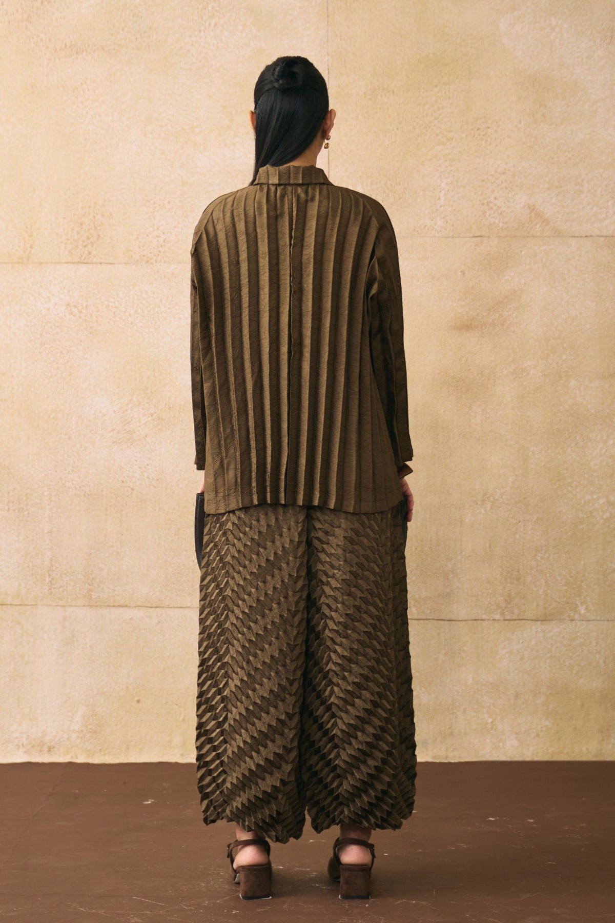 Brown Anatoni Co-ord Set