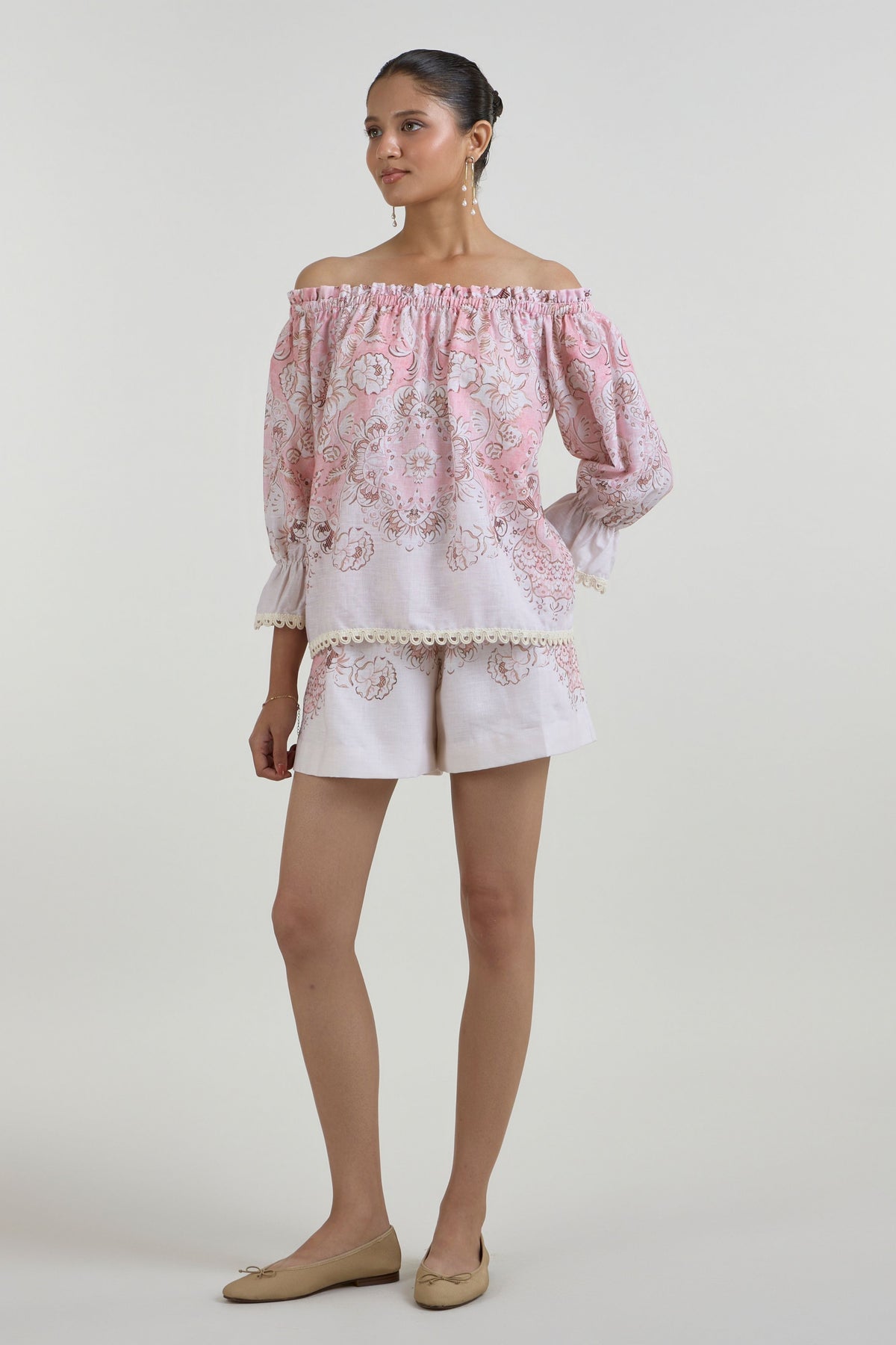 Anna Off Shoulder Co-Ord Set