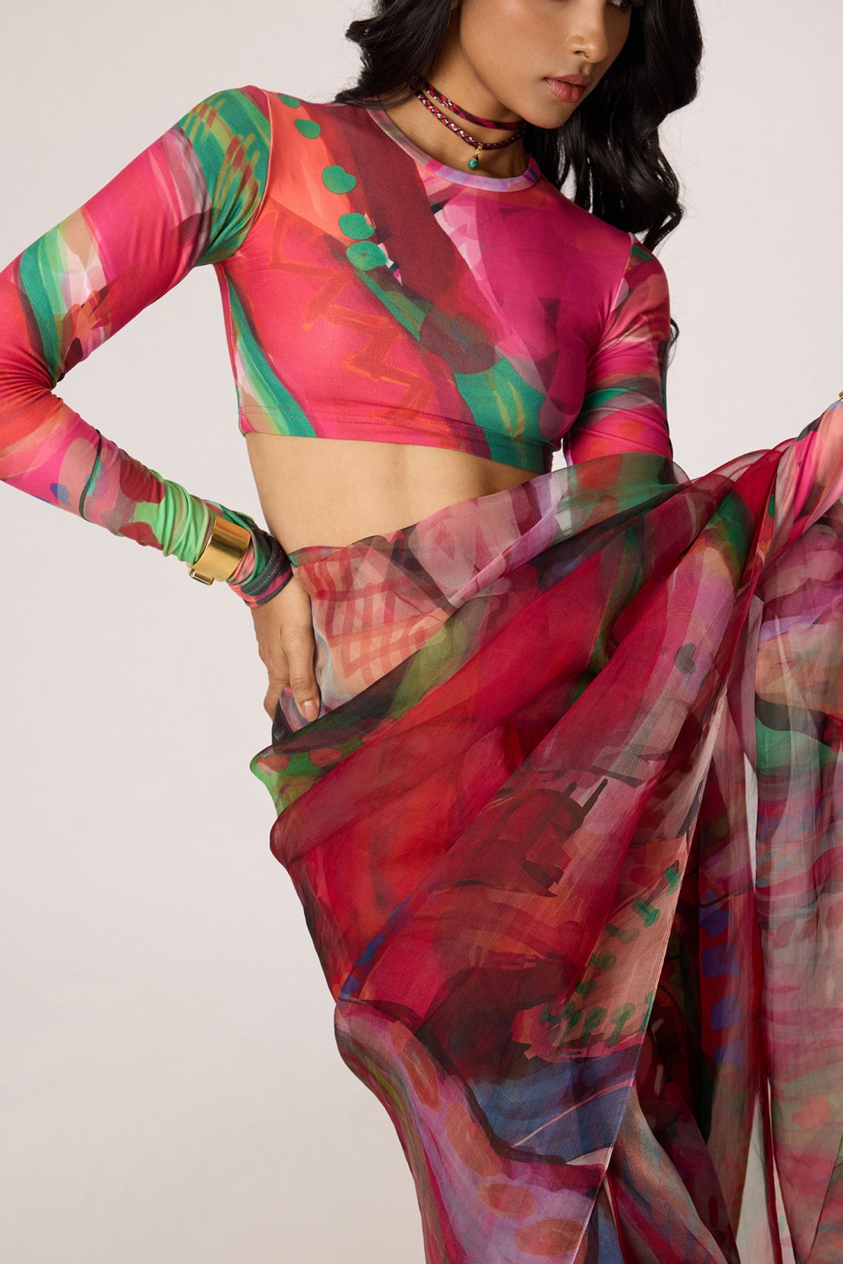 Agatha Sari & Zavi Blouse Set