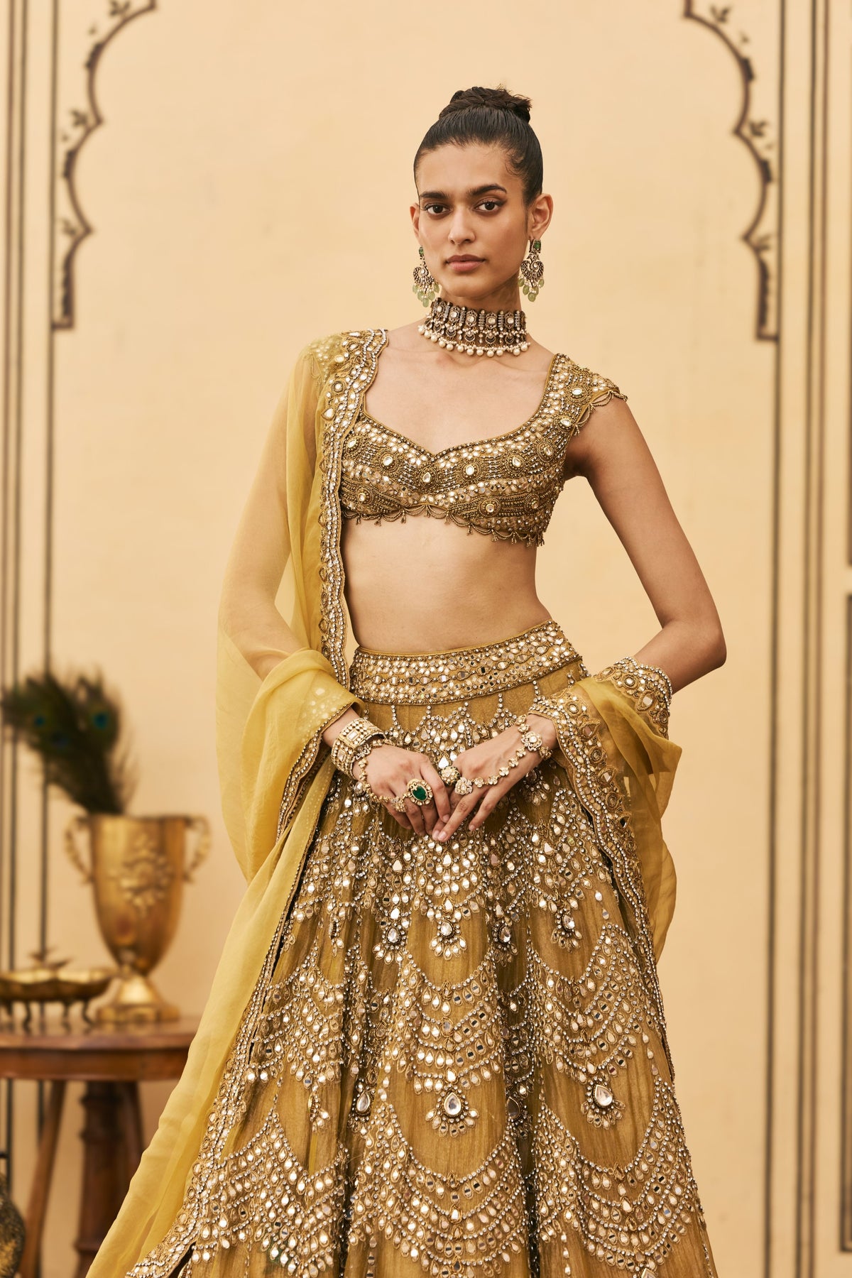 Sarson Lehenga Set