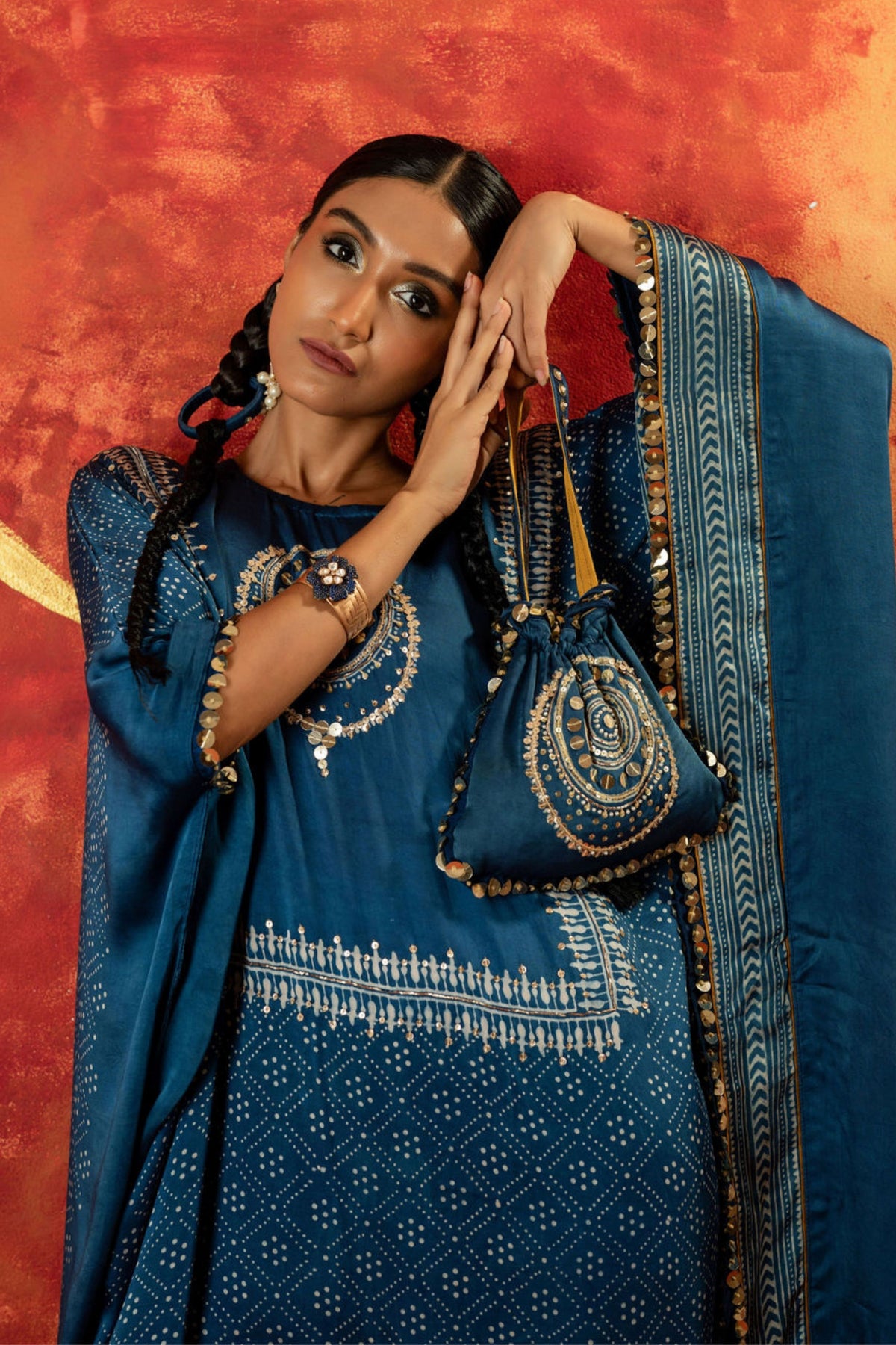 Masbah Kaftan Set