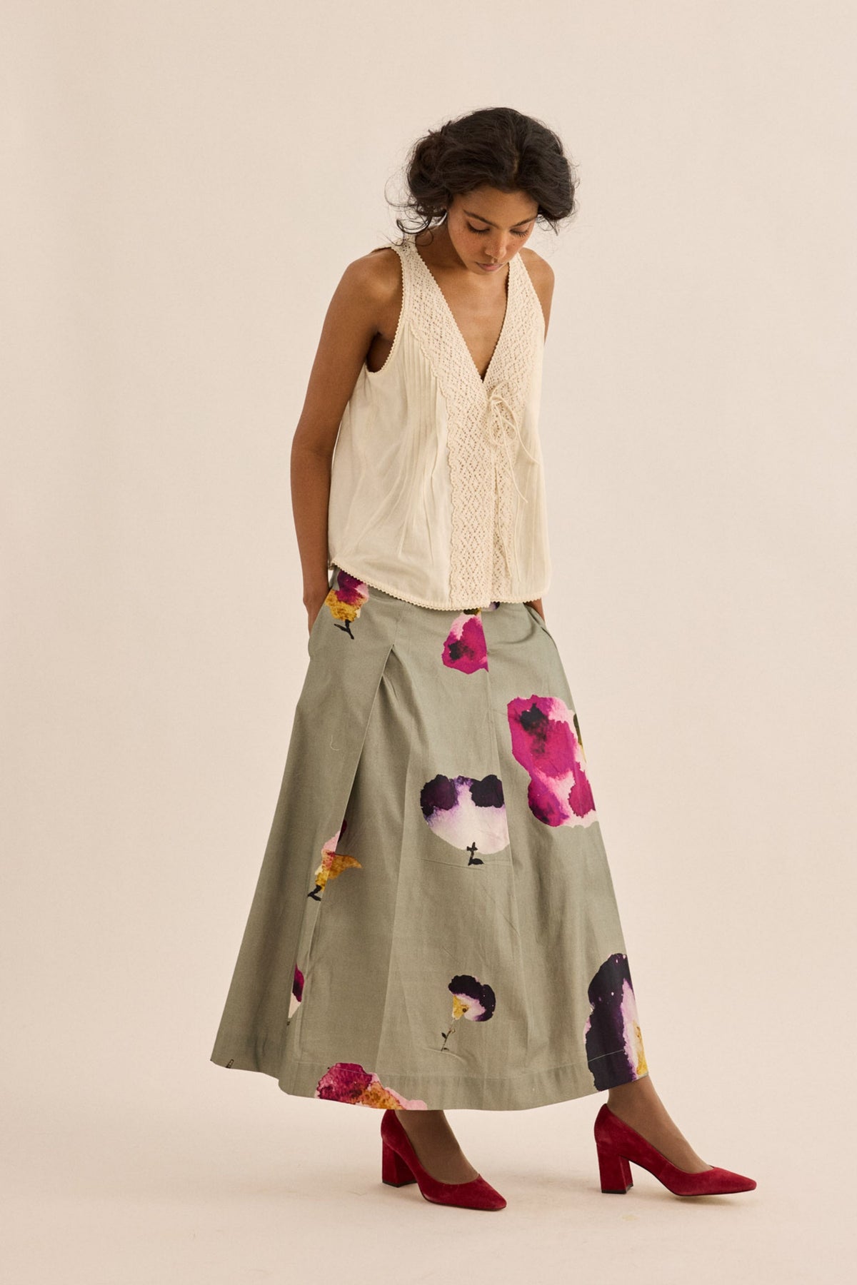 White Thistle Top