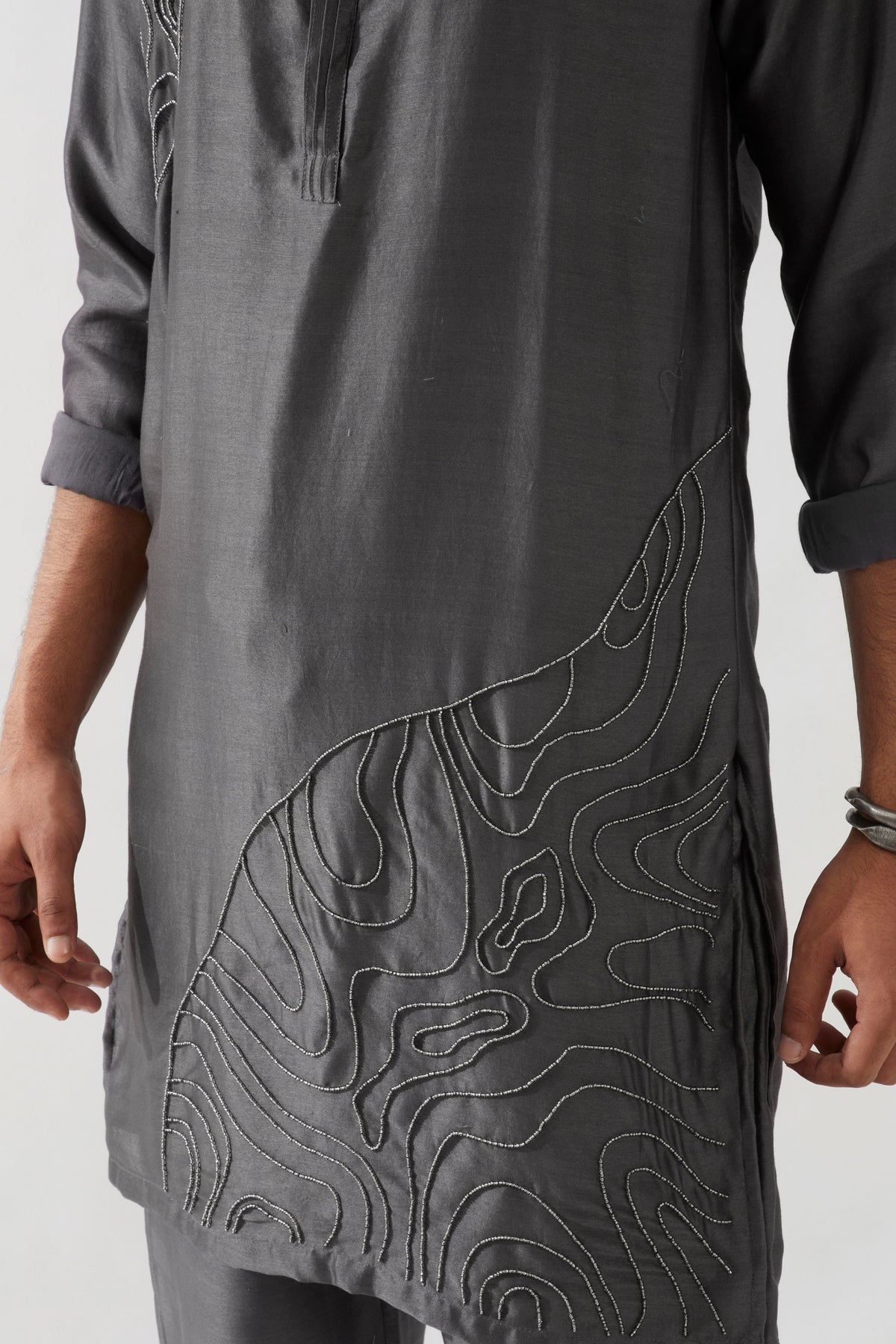 Abby Grey Kurta Set