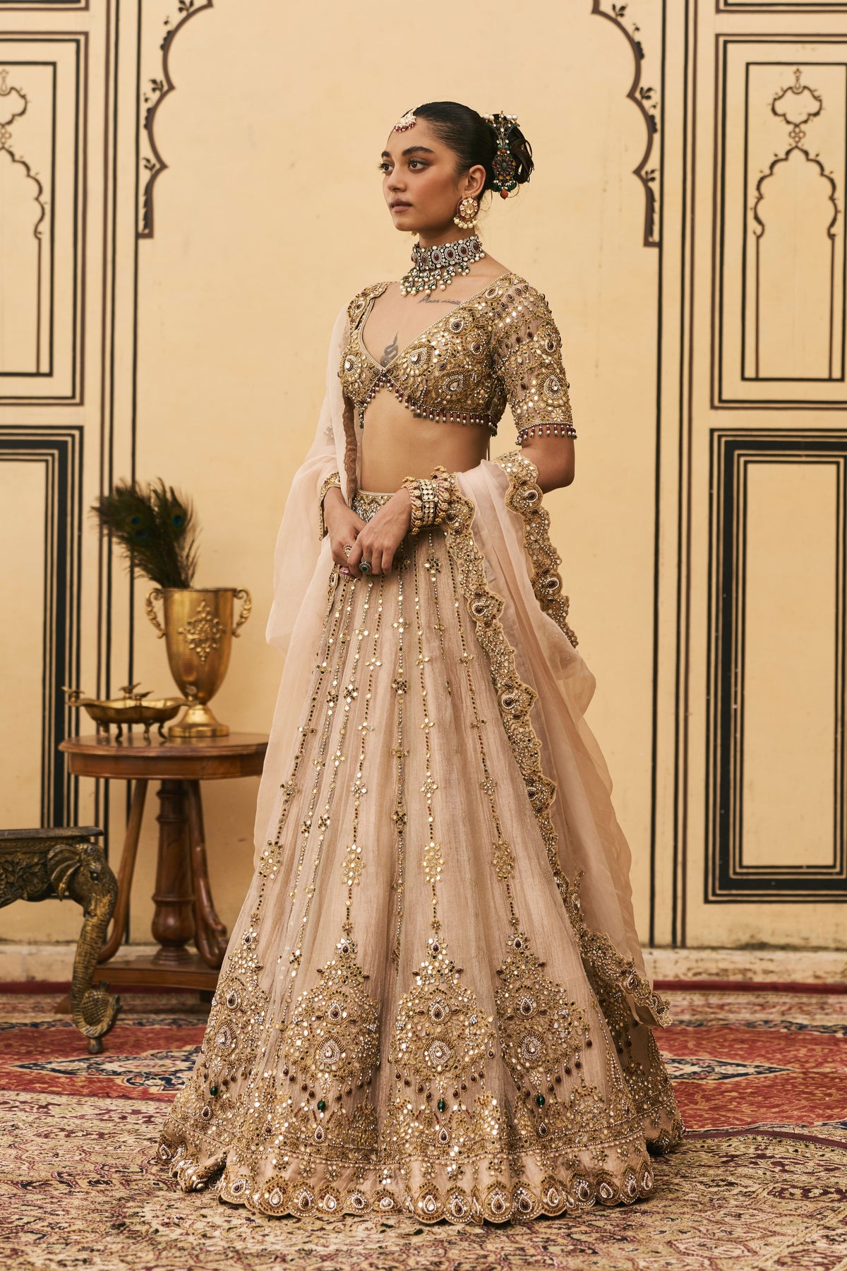 Maang Lehenga Set