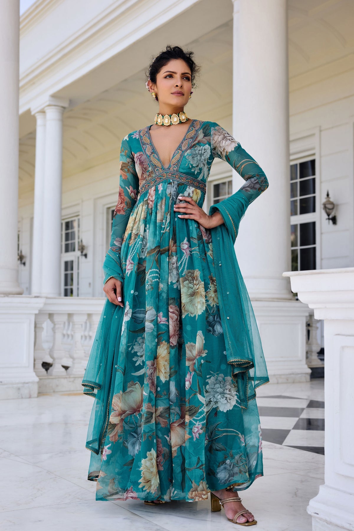 Kiara Anarkali Set