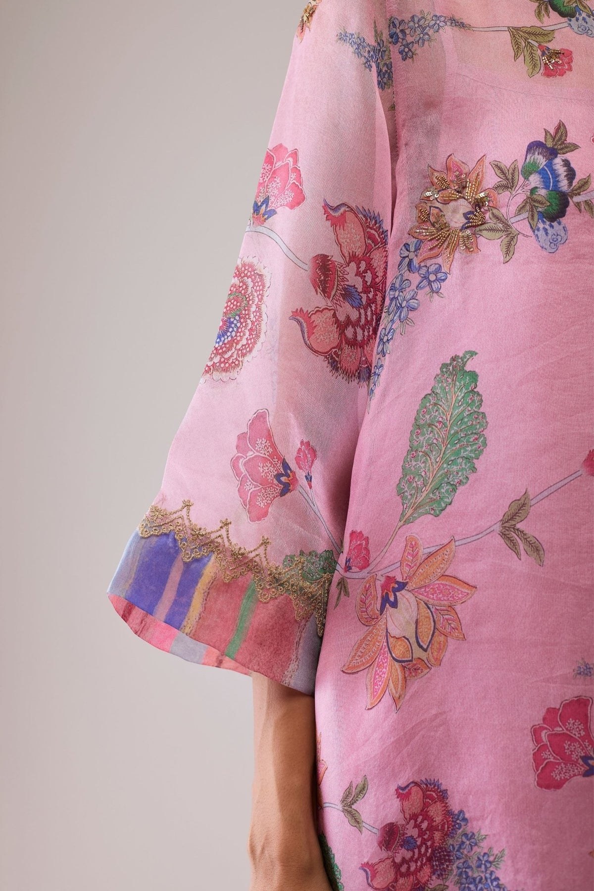 Myla Pink Dupatta - Bunka - Elahe